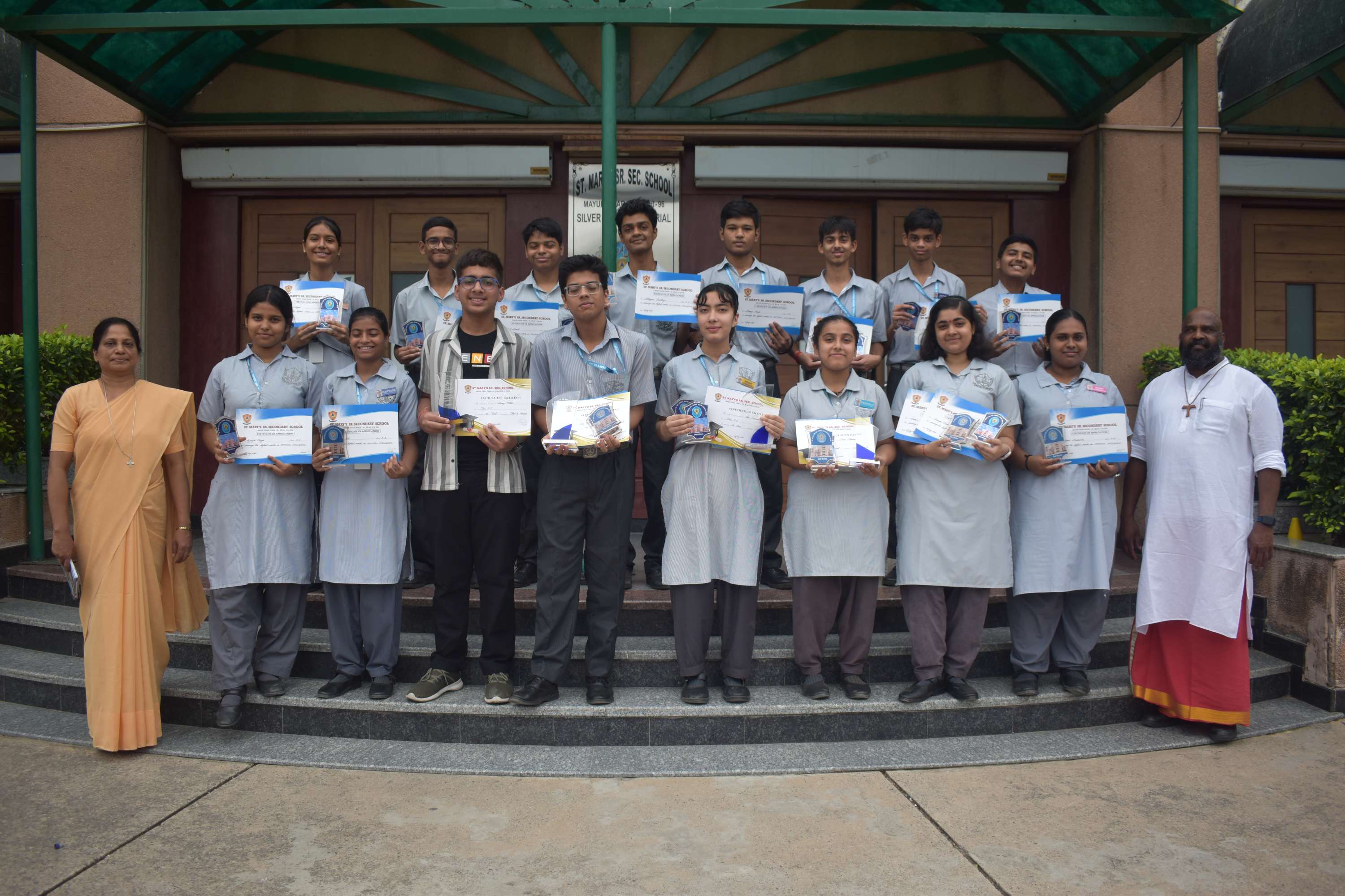 CLASS X & XII BOARD TOPPERS FELICITATION