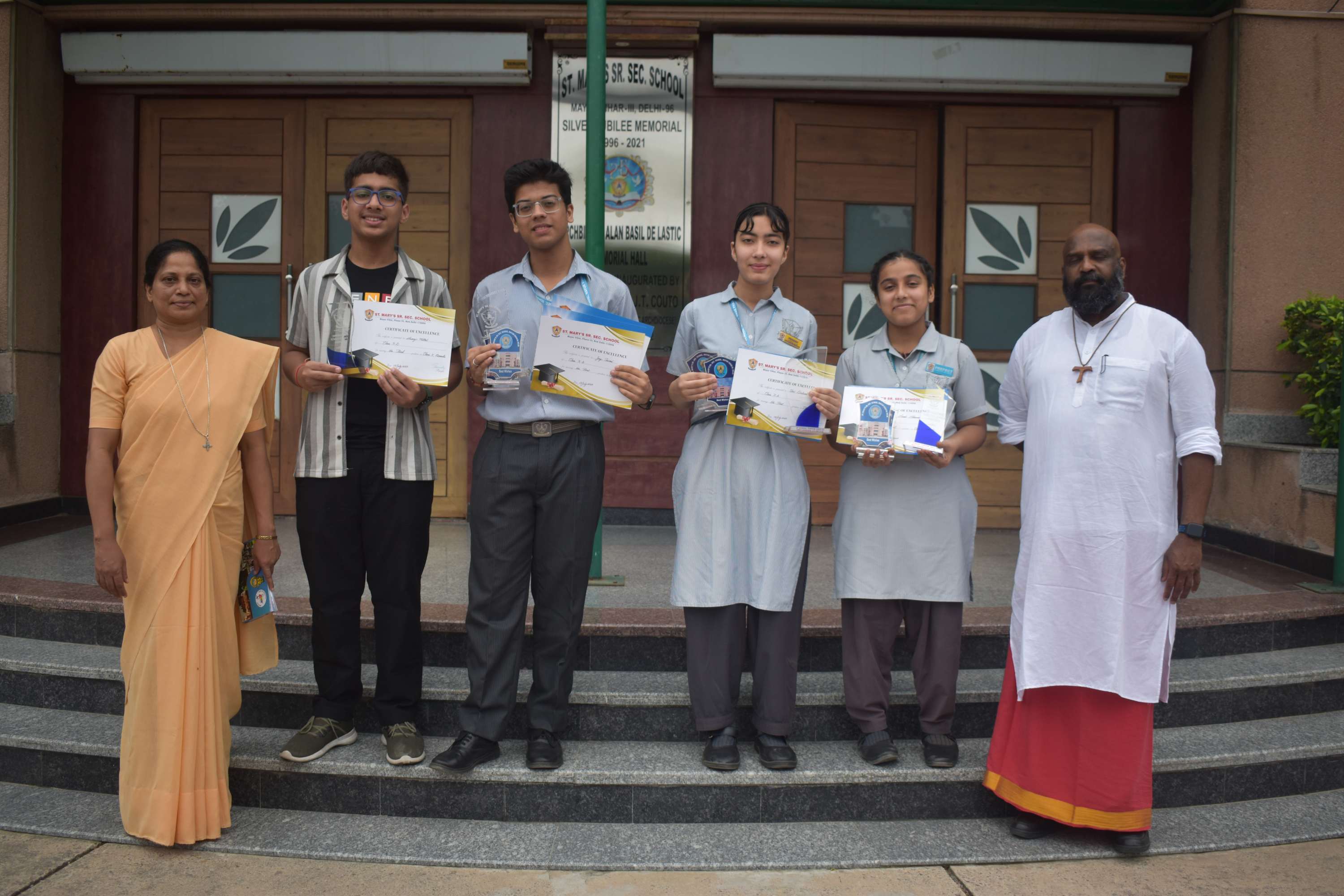 CLASS X & XII BOARD TOPPERS FELICITATION
