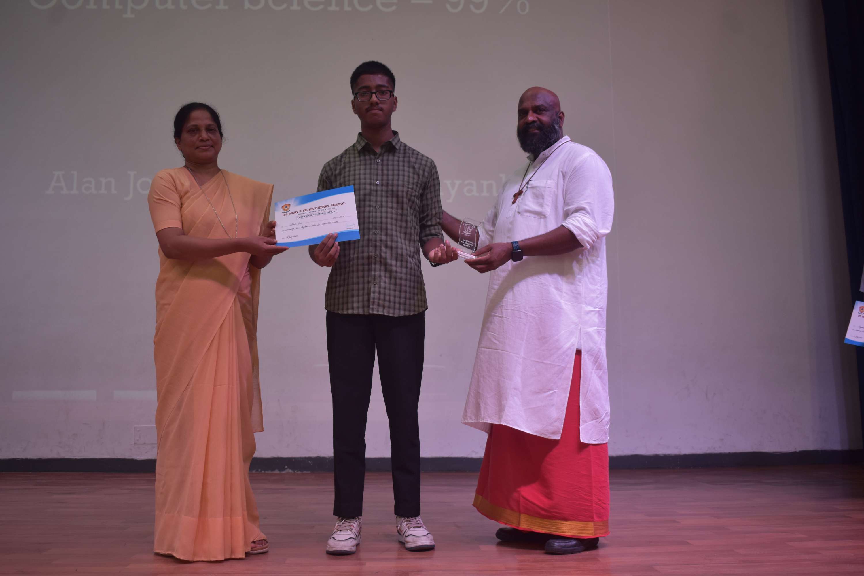 CLASS X & XII BOARD TOPPERS FELICITATION