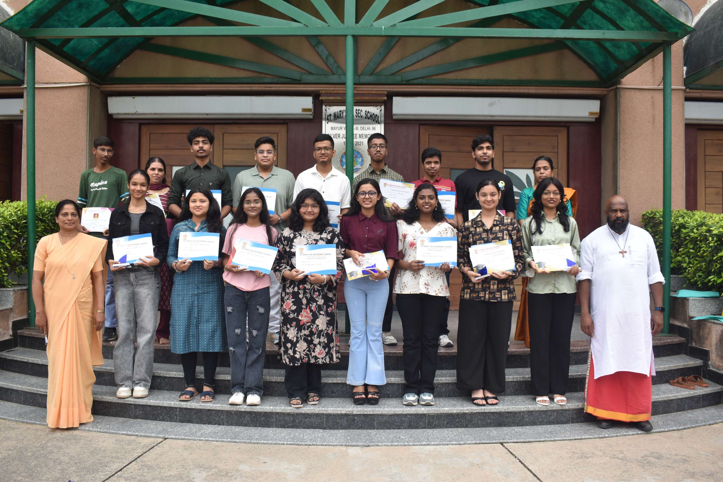 CLASS X & XII BOARD TOPPERS FELICITATION
