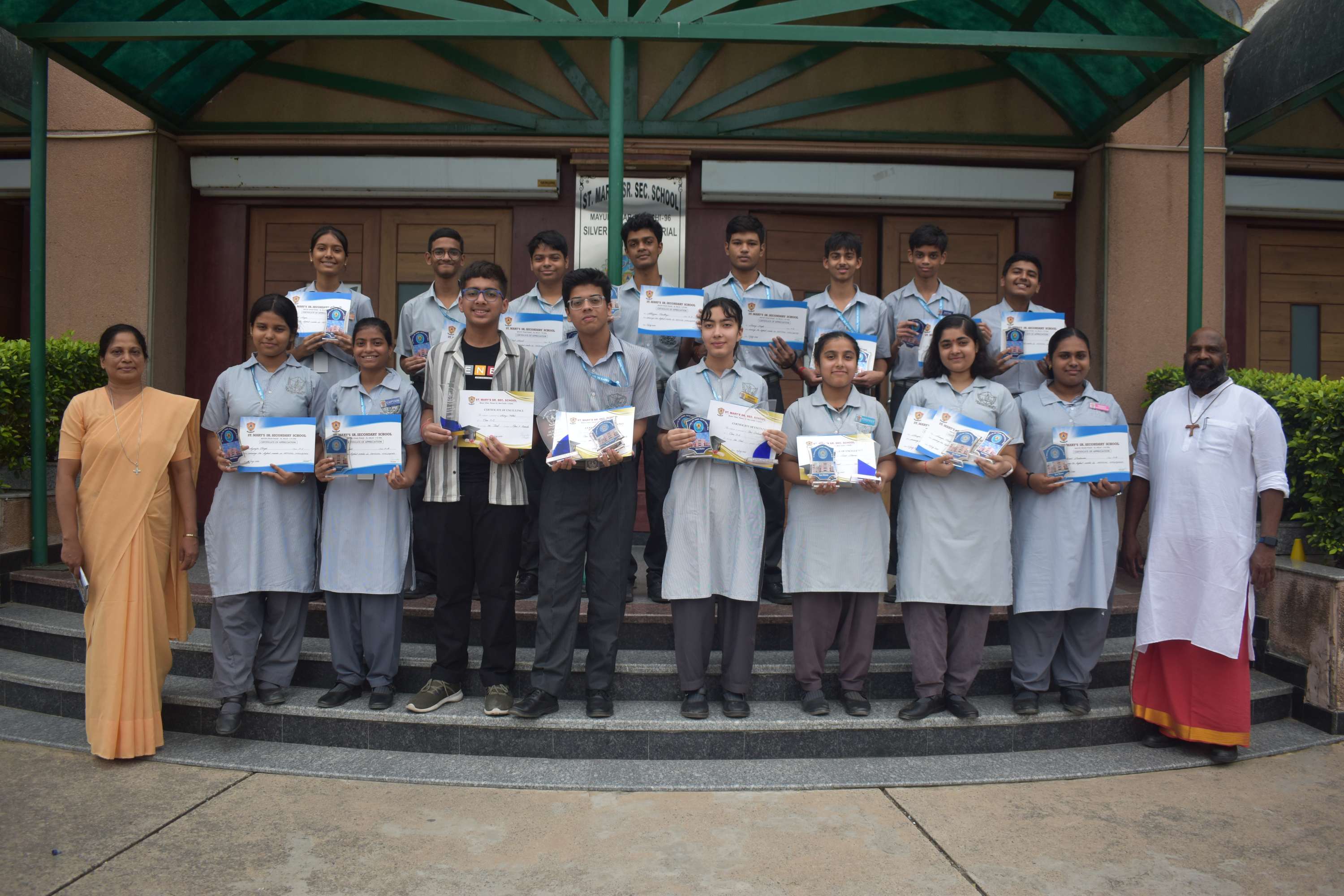 CLASS X & XII BOARD TOPPERS FELICITATION