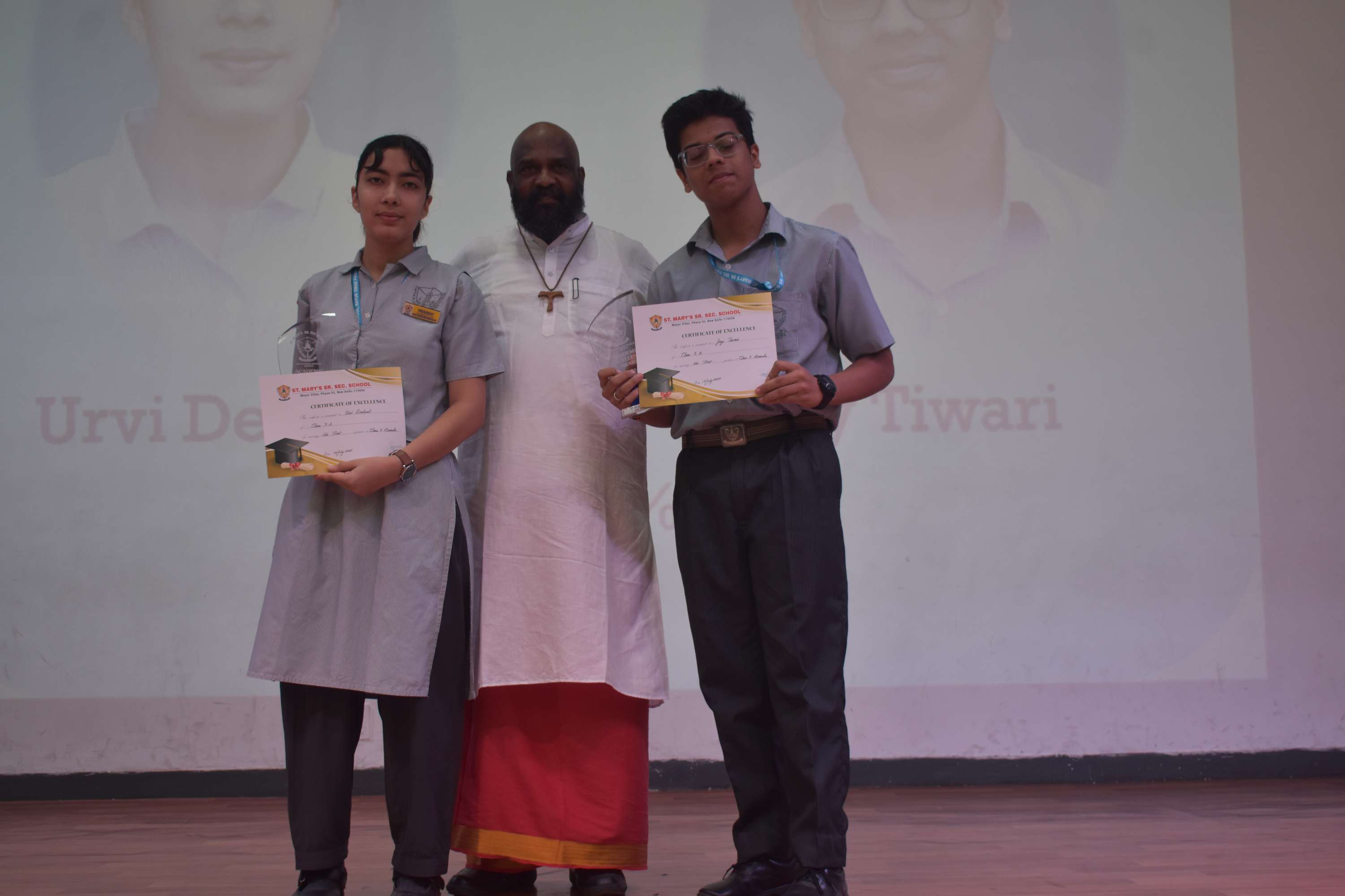 CLASS X & XII BOARD TOPPERS FELICITATION