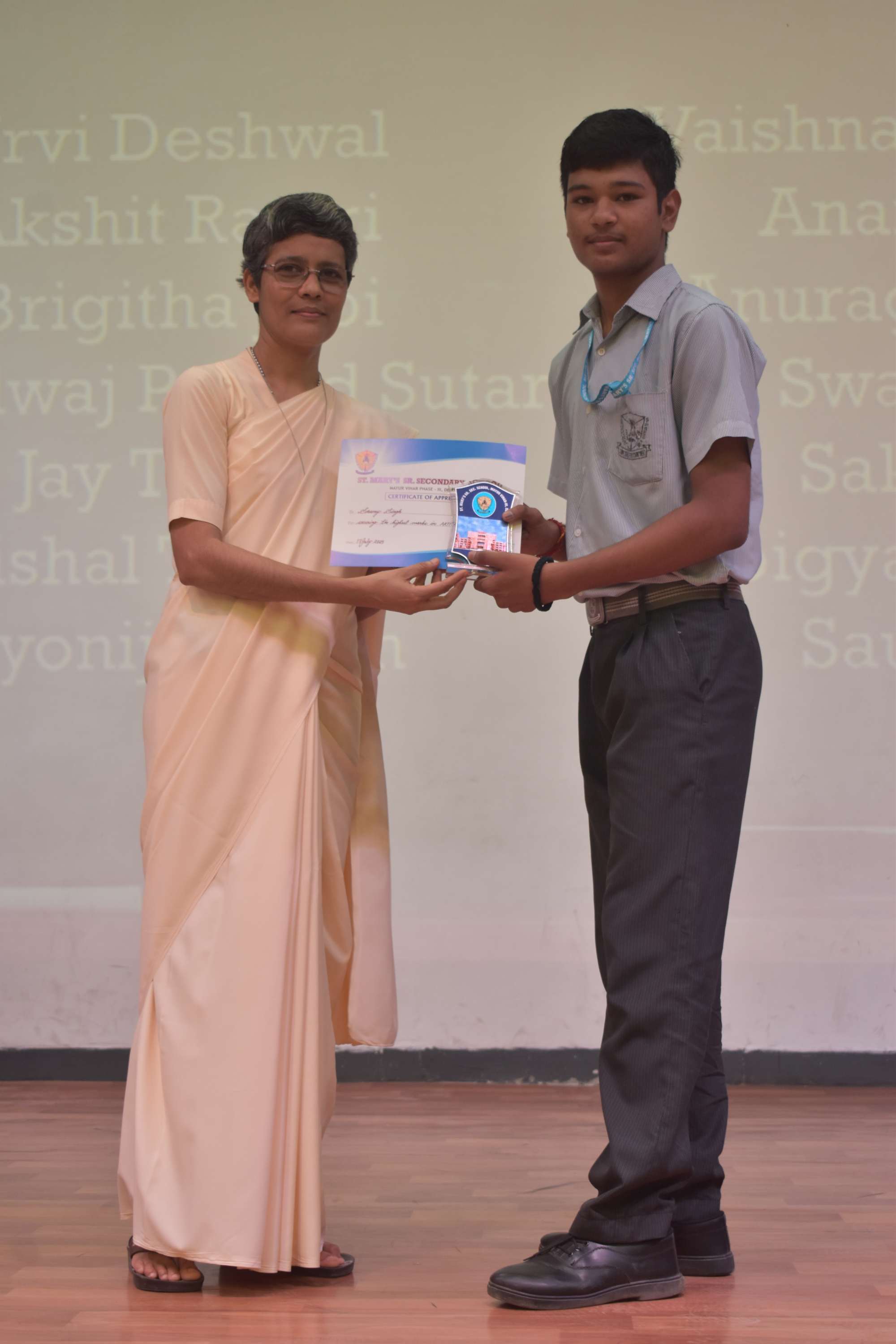 CLASS X & XII BOARD TOPPERS FELICITATION