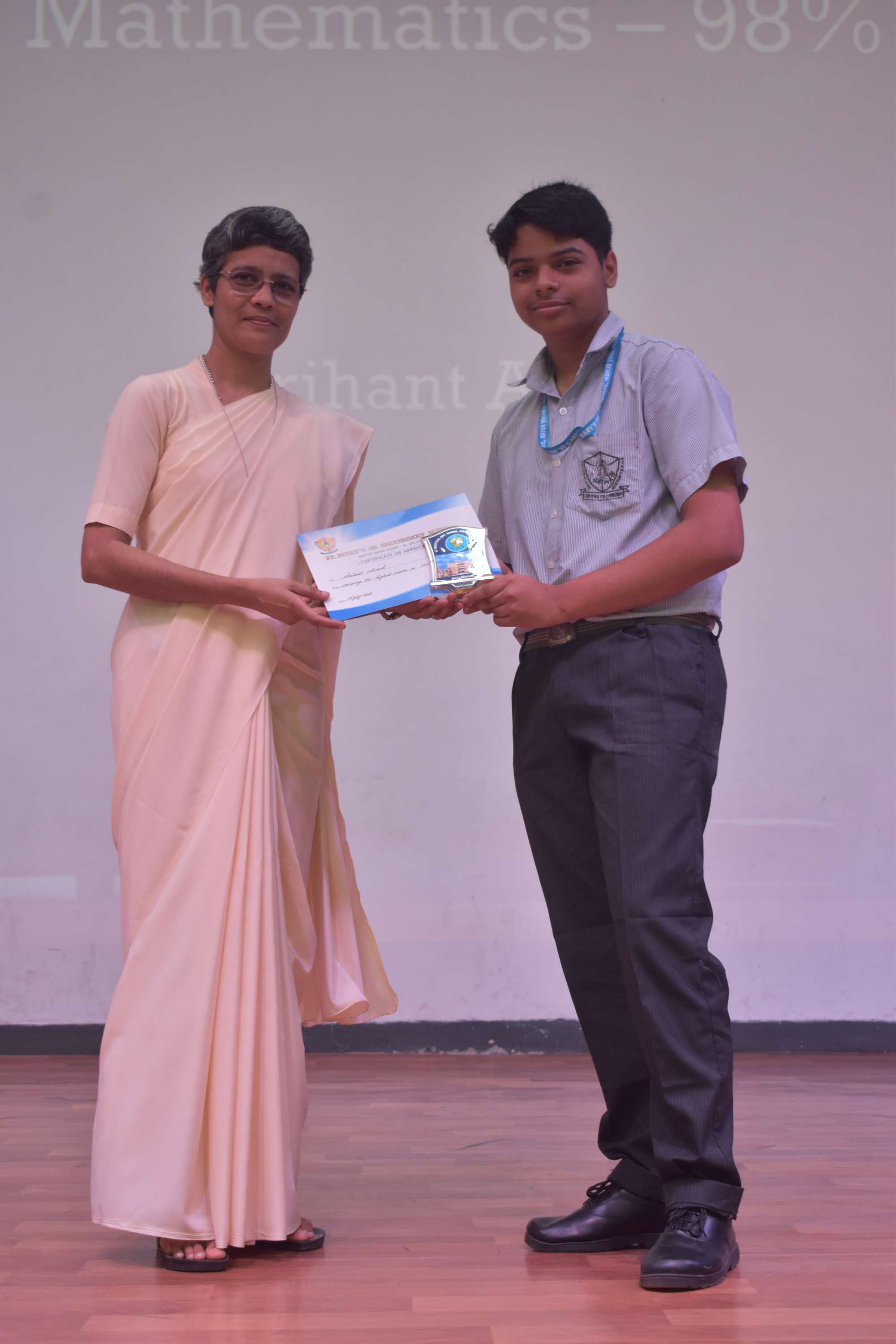 CLASS X & XII BOARD TOPPERS FELICITATION