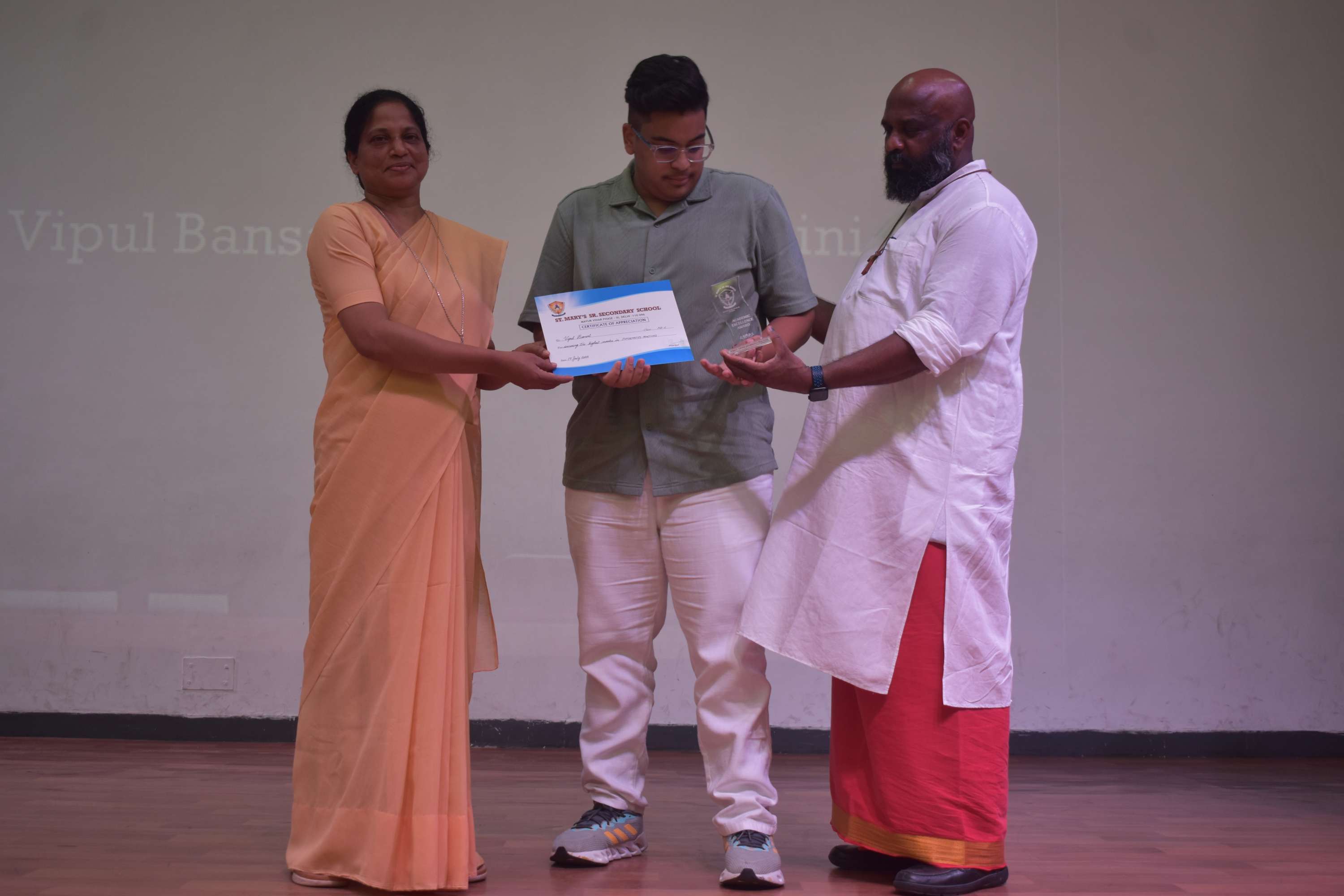 CLASS X & XII BOARD TOPPERS FELICITATION
