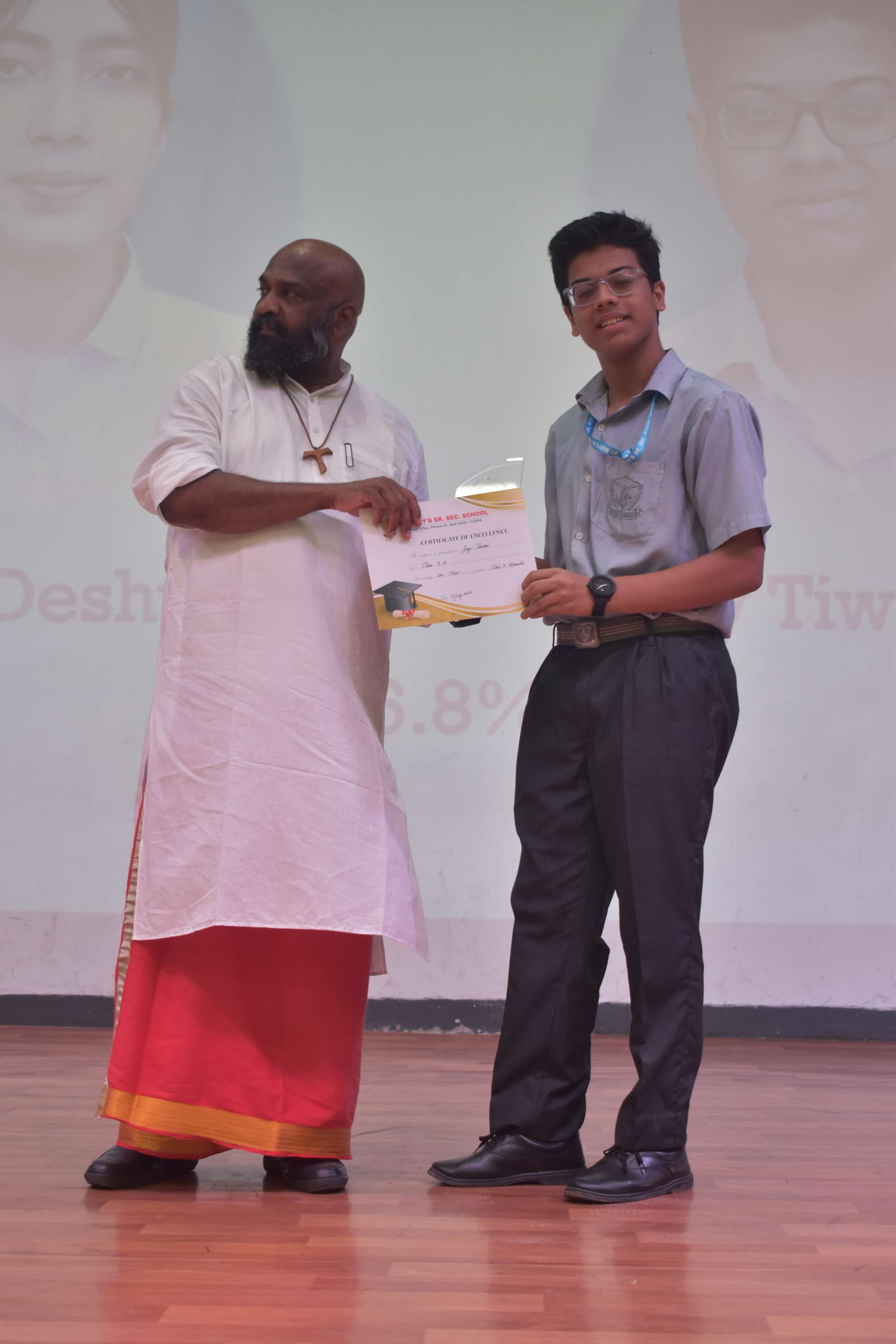 CLASS X & XII BOARD TOPPERS FELICITATION