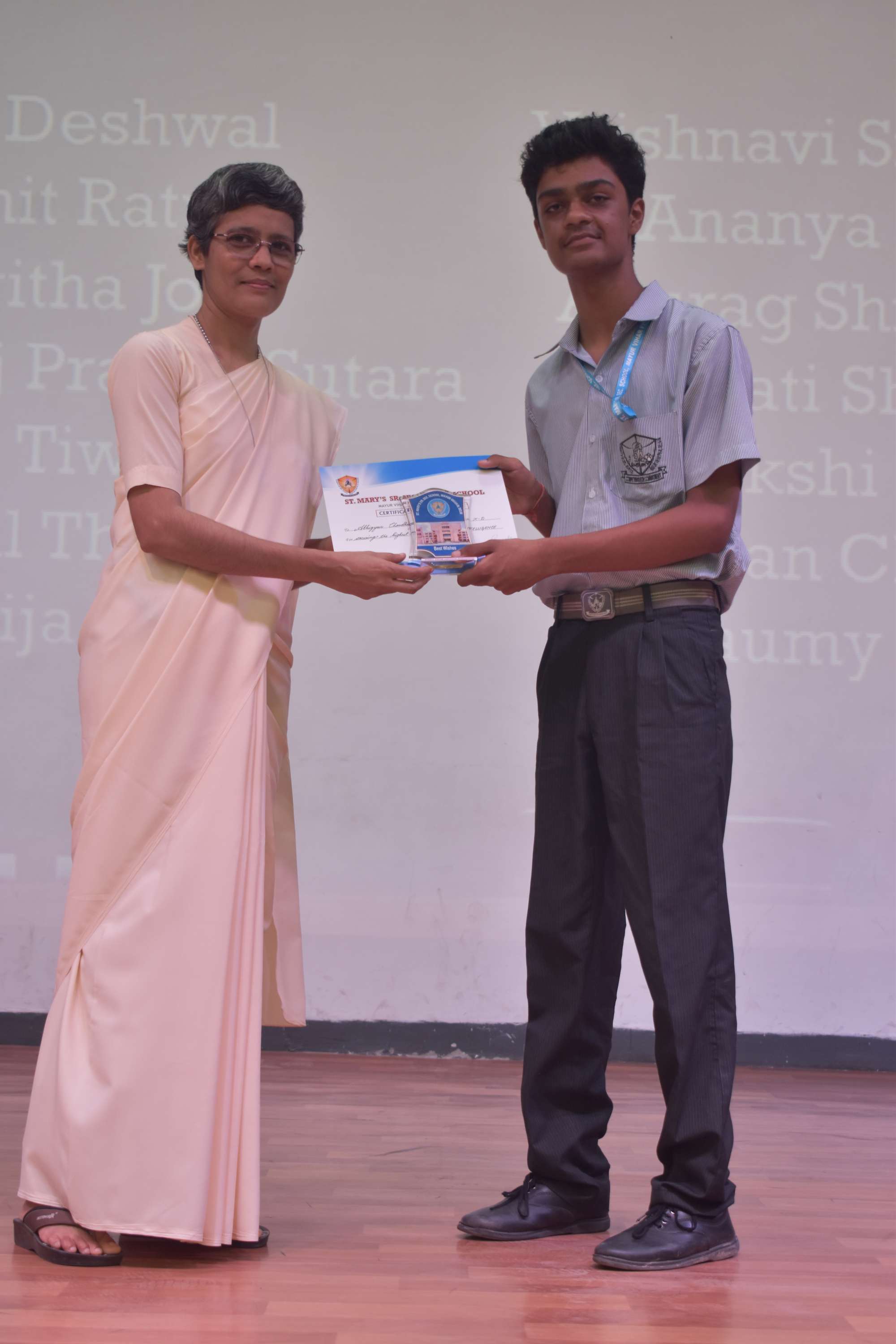 CLASS X & XII BOARD TOPPERS FELICITATION