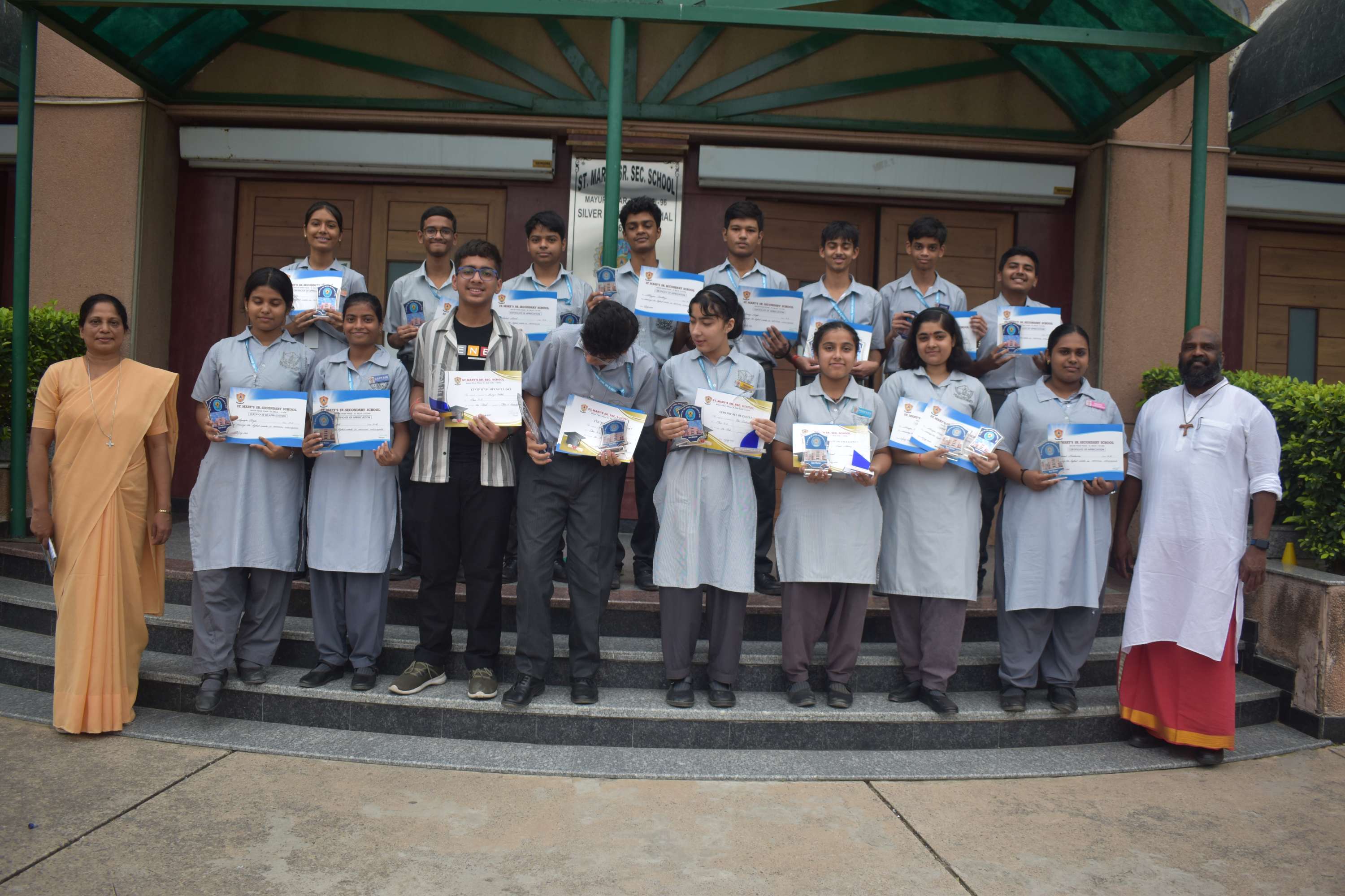 CLASS X & XII BOARD TOPPERS FELICITATION