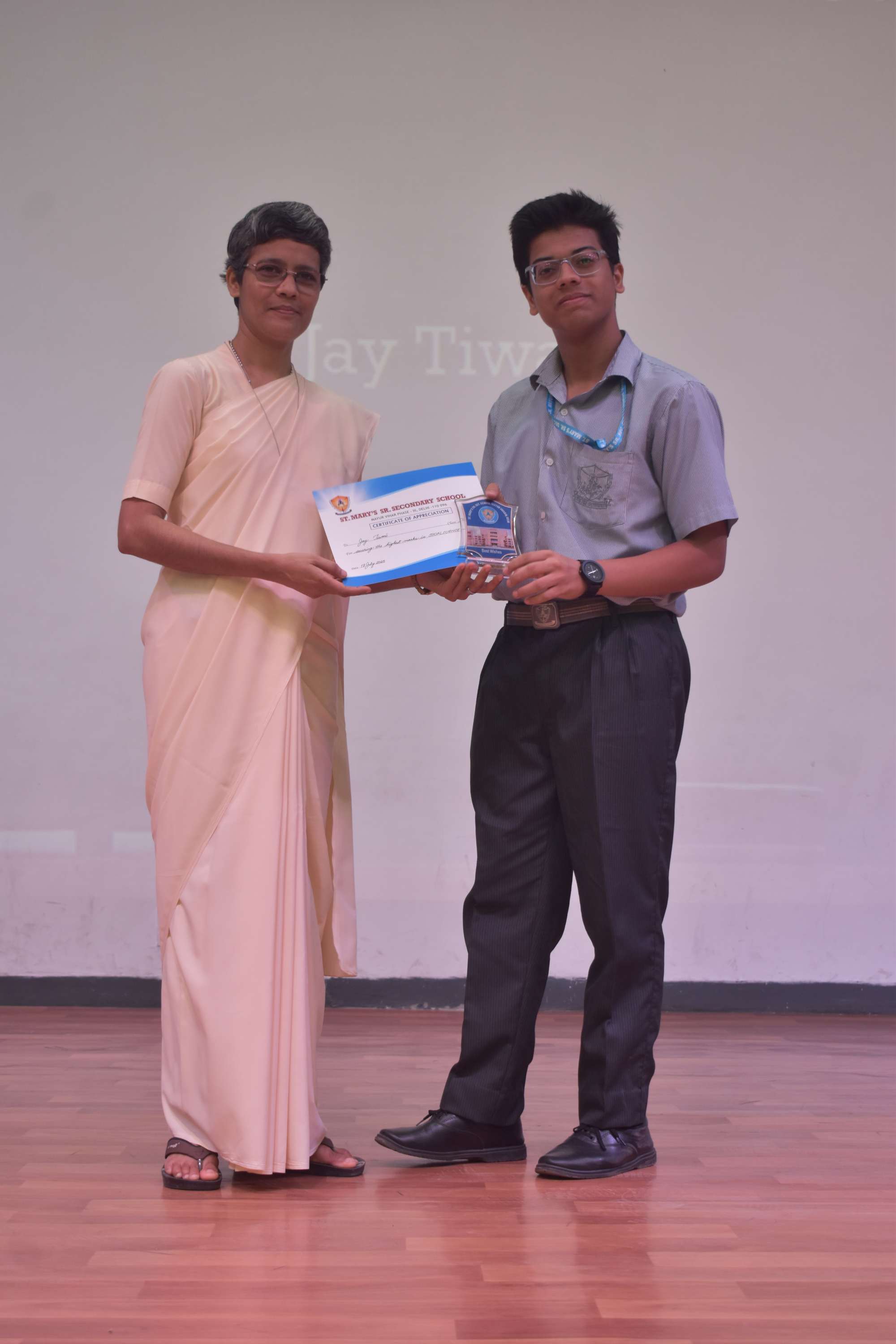 CLASS X & XII BOARD TOPPERS FELICITATION
