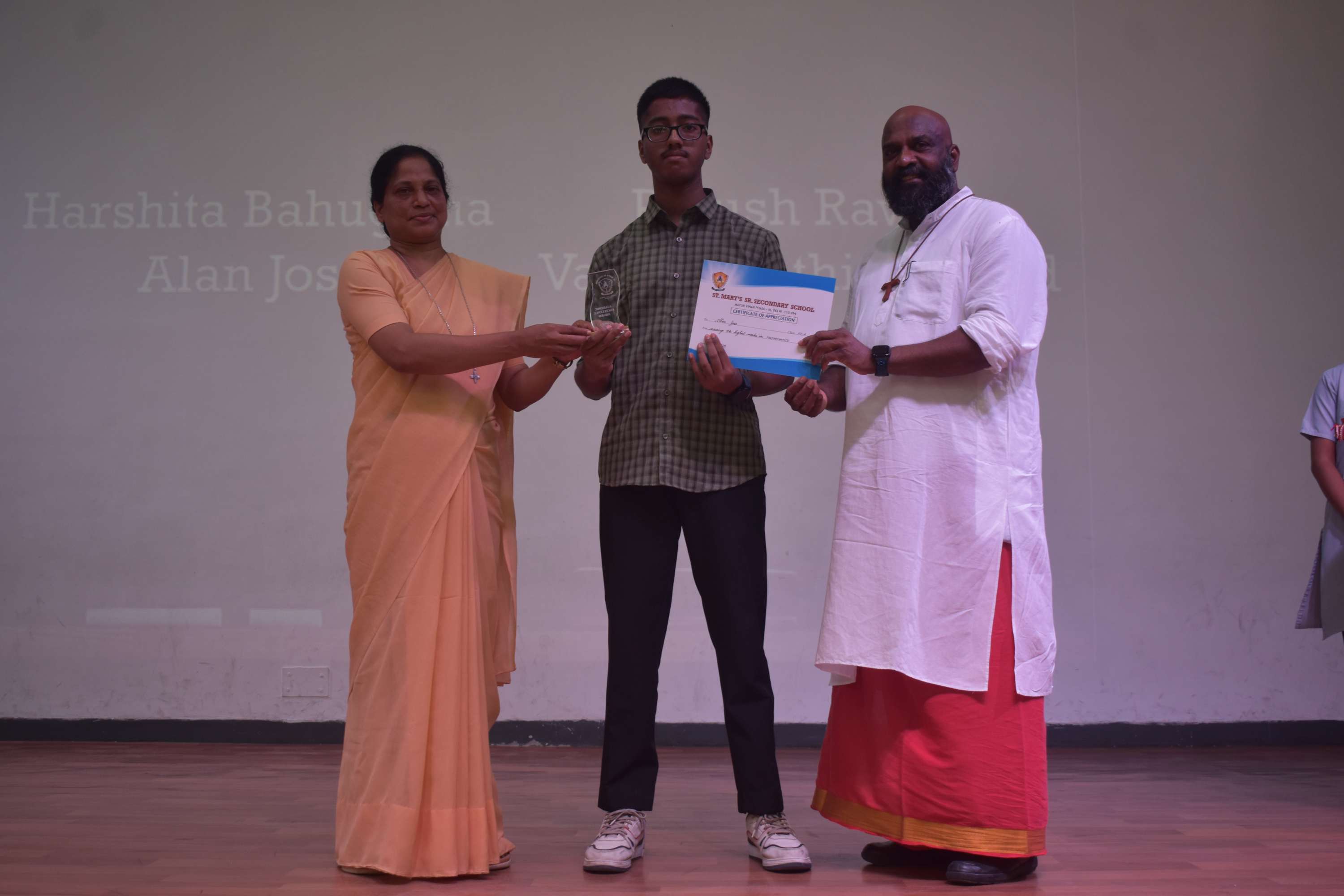 CLASS X & XII BOARD TOPPERS FELICITATION