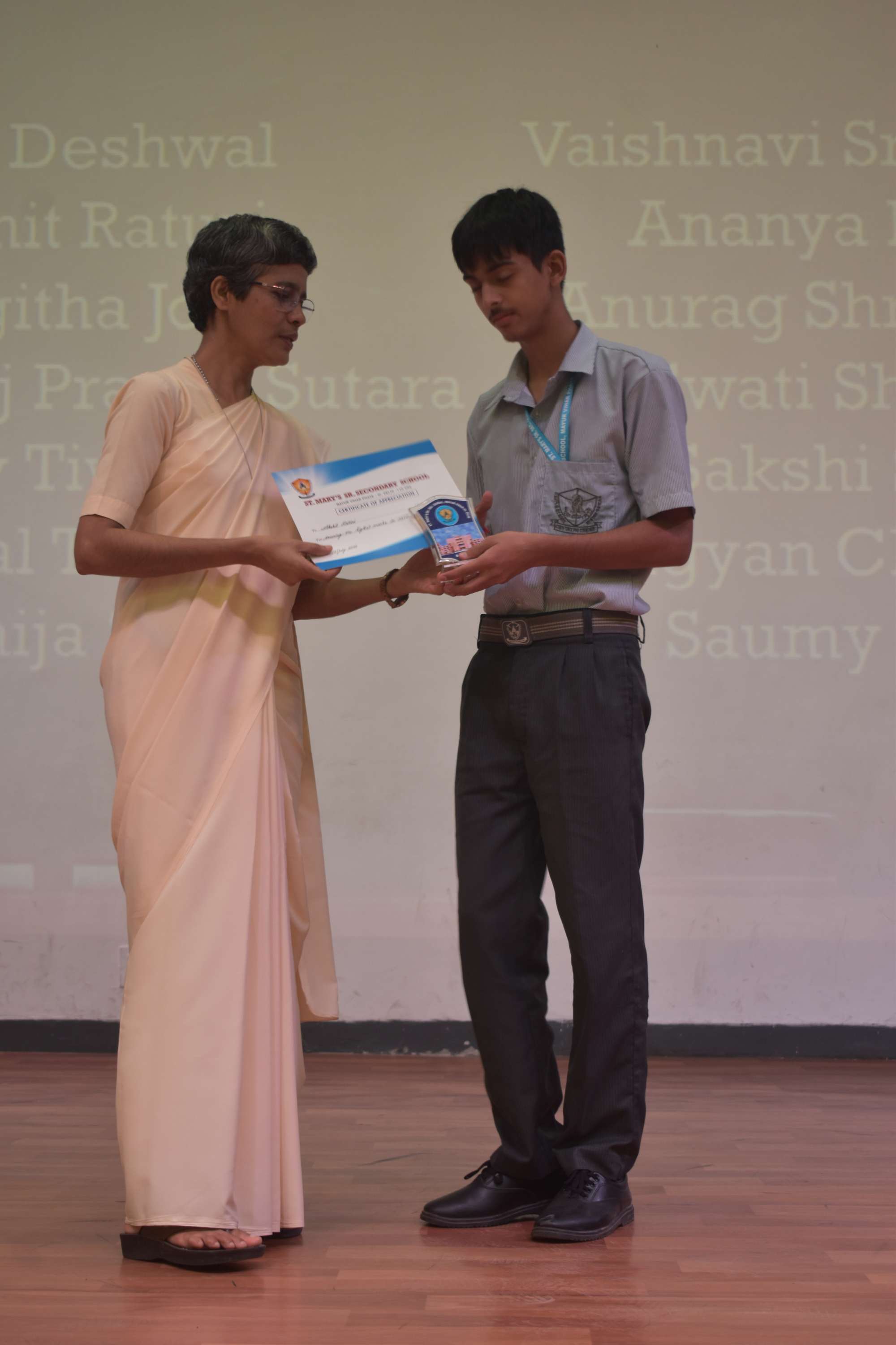 CLASS X & XII BOARD TOPPERS FELICITATION