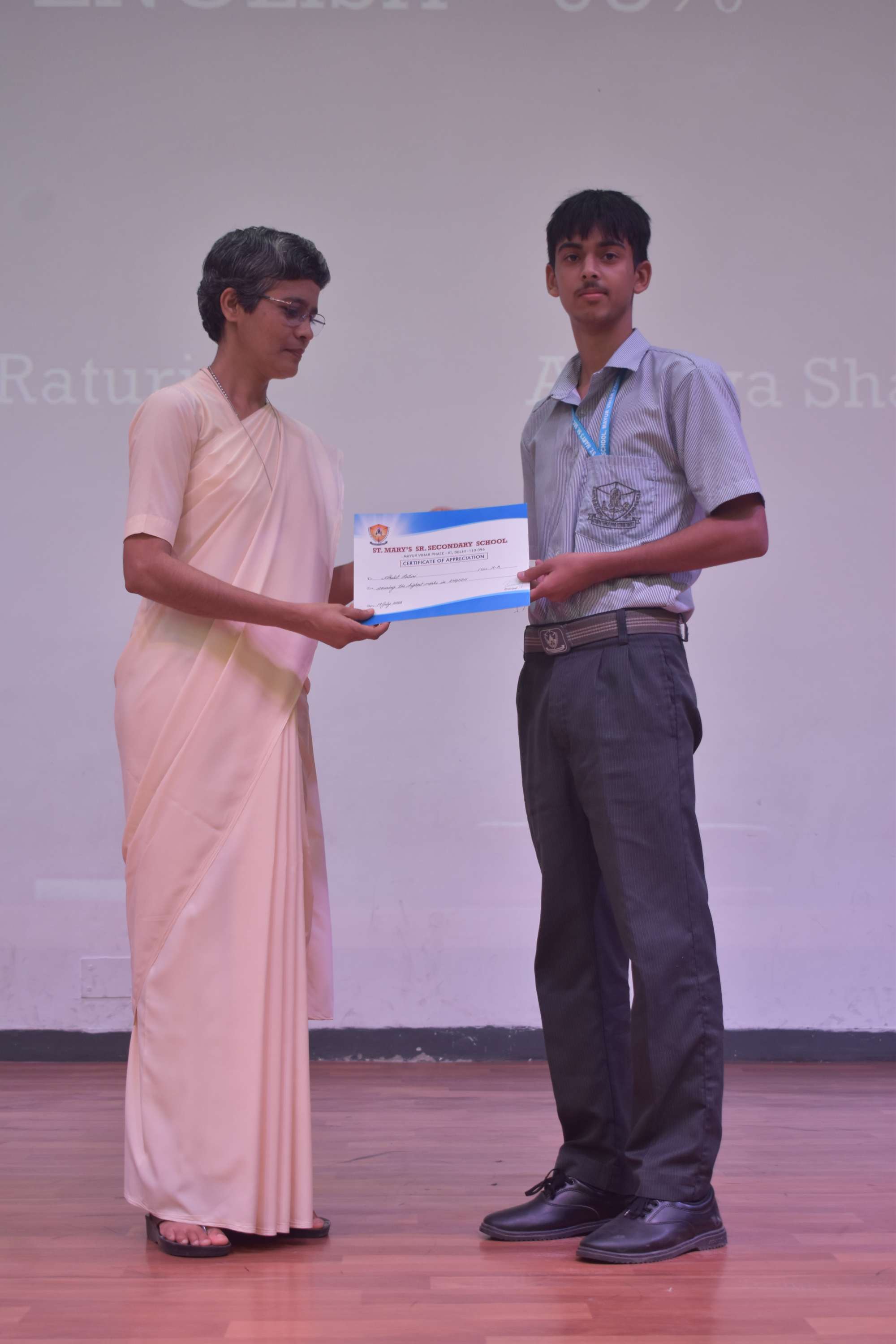 CLASS X & XII BOARD TOPPERS FELICITATION