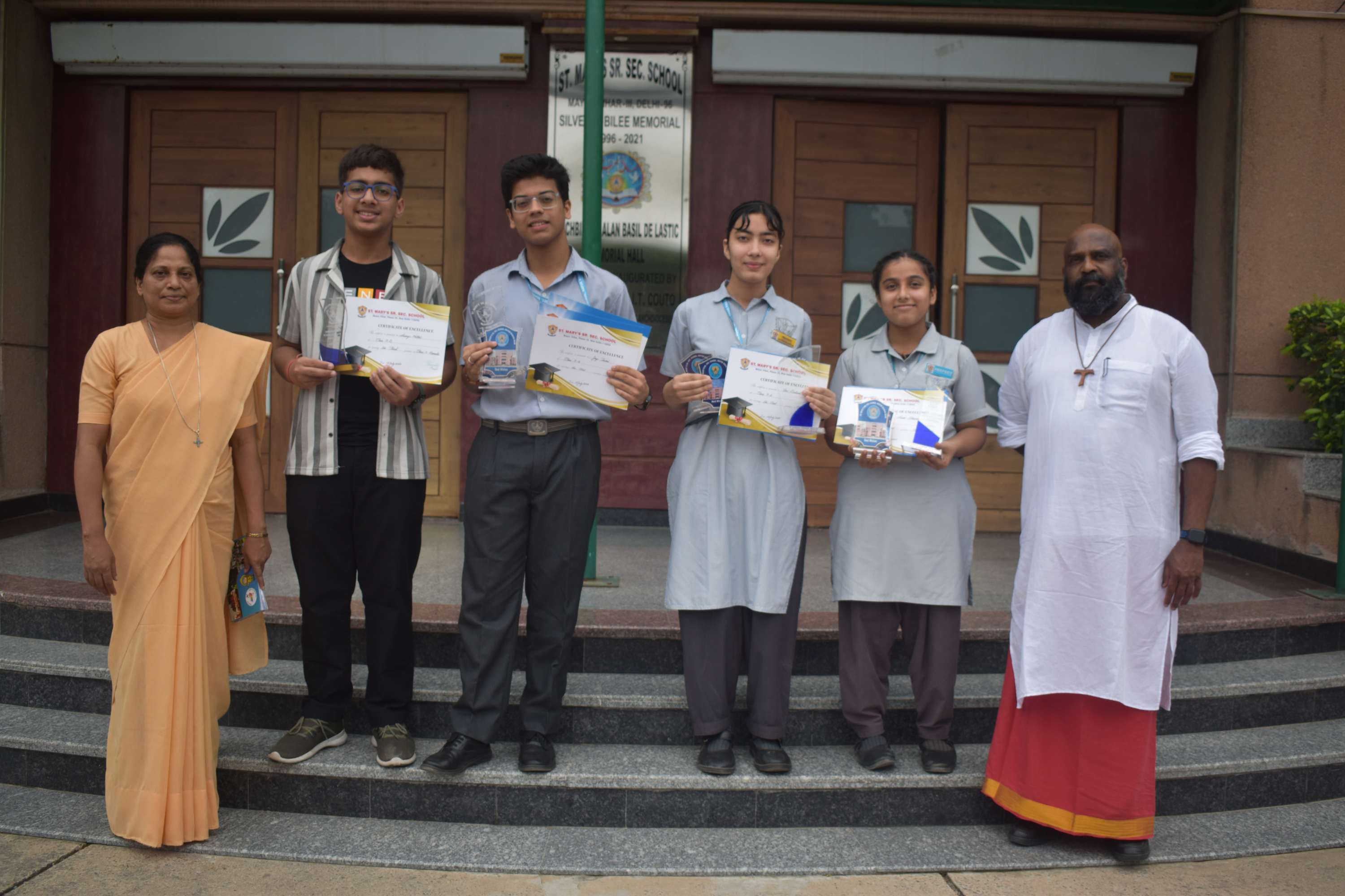 CLASS X & XII BOARD TOPPERS FELICITATION