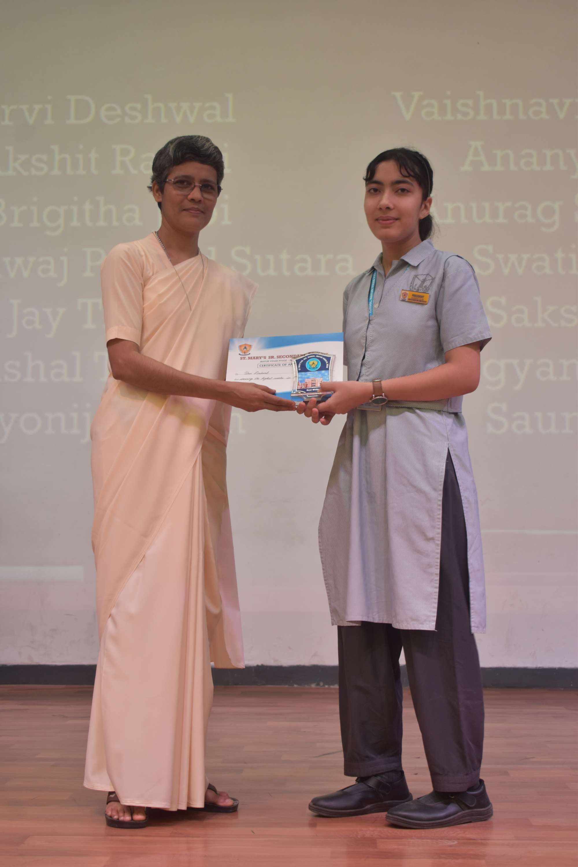 CLASS X & XII BOARD TOPPERS FELICITATION