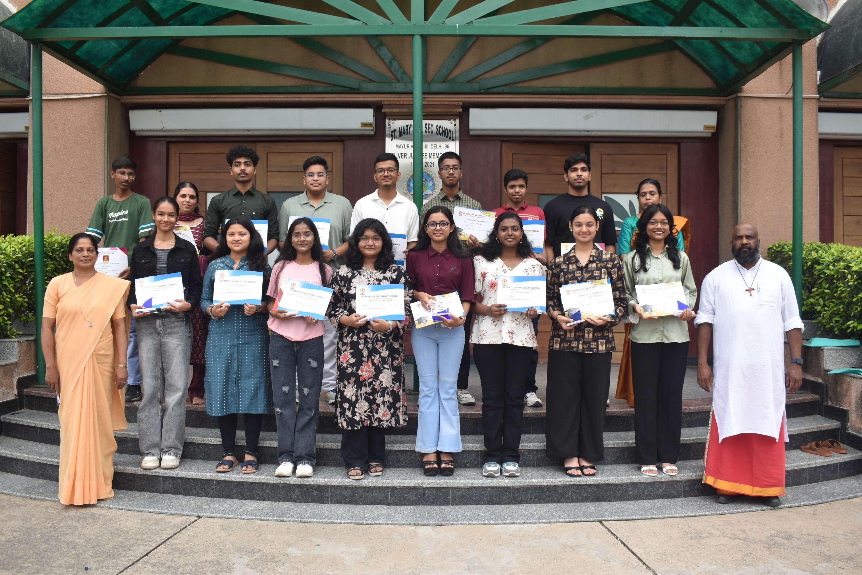 CLASS X & XII BOARD TOPPERS FELICITATION