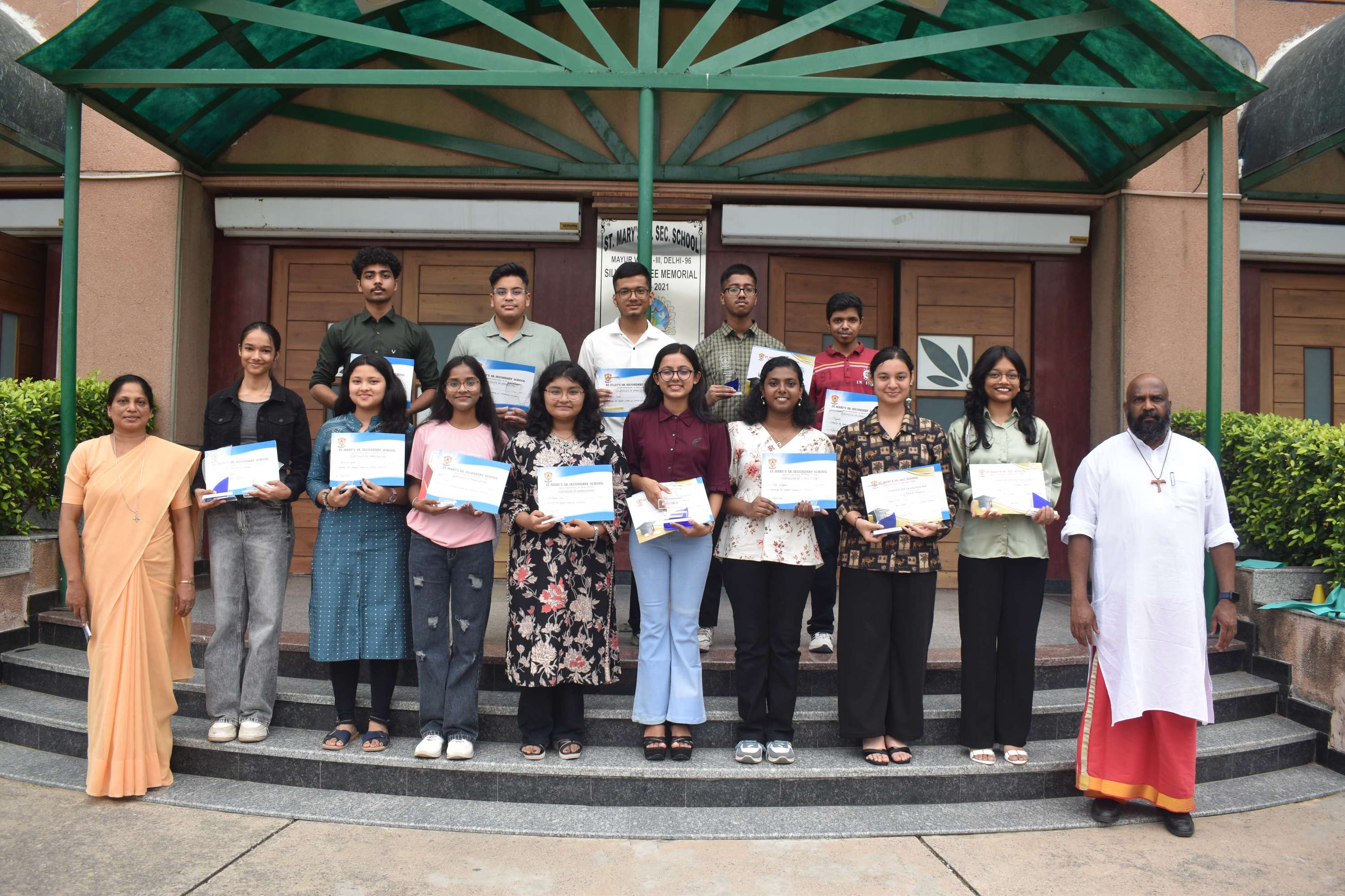 CLASS X & XII BOARD TOPPERS FELICITATION