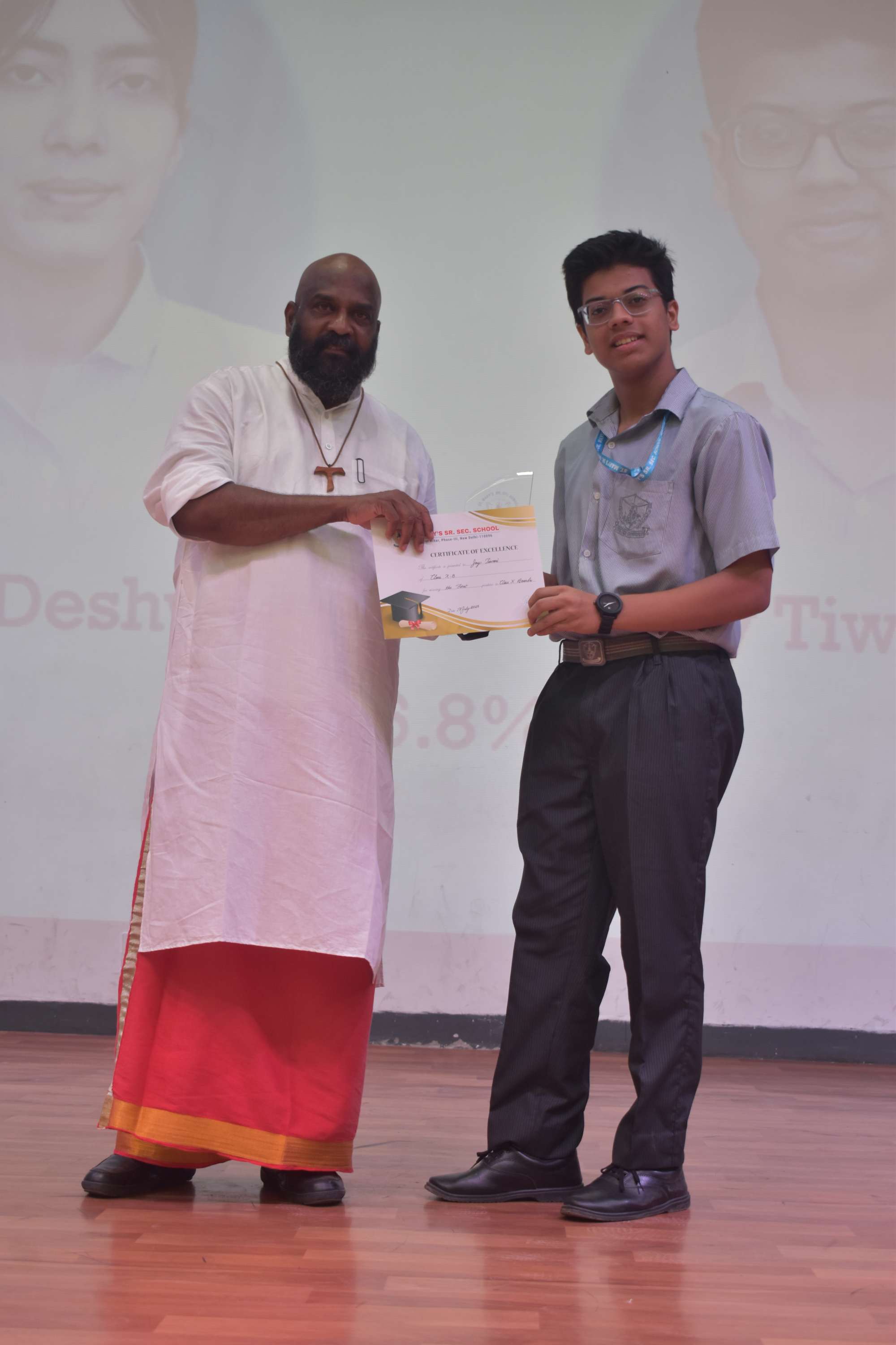 CLASS X & XII BOARD TOPPERS FELICITATION