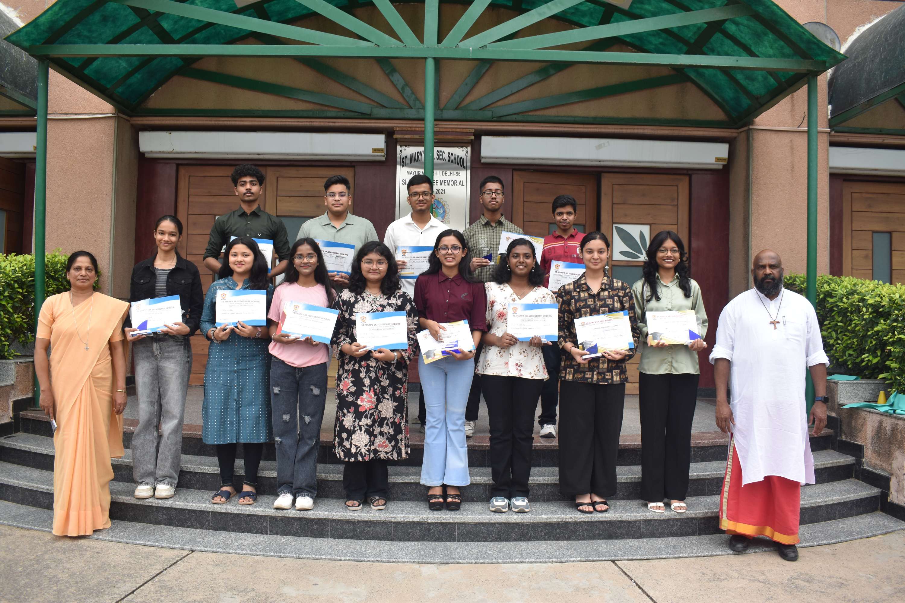 CLASS X & XII BOARD TOPPERS FELICITATION