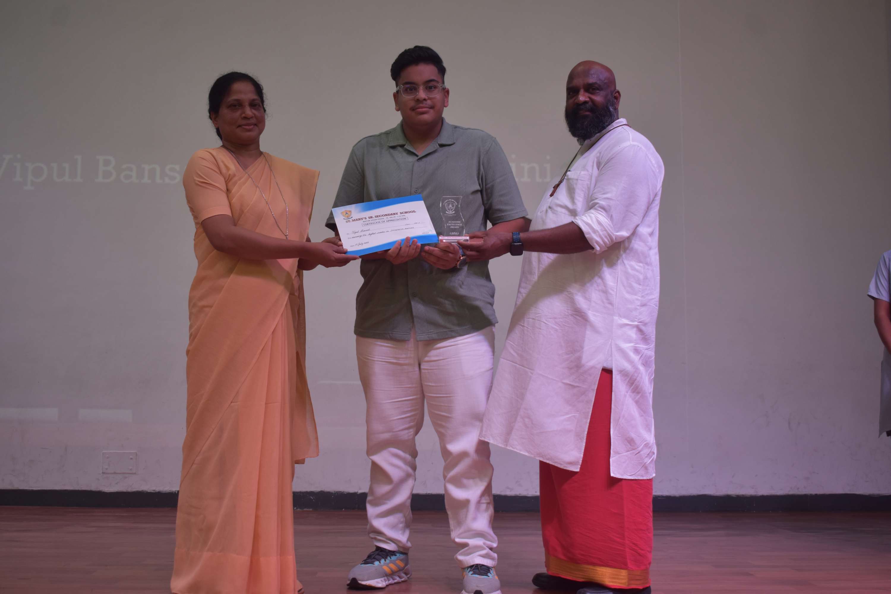 CLASS X & XII BOARD TOPPERS FELICITATION
