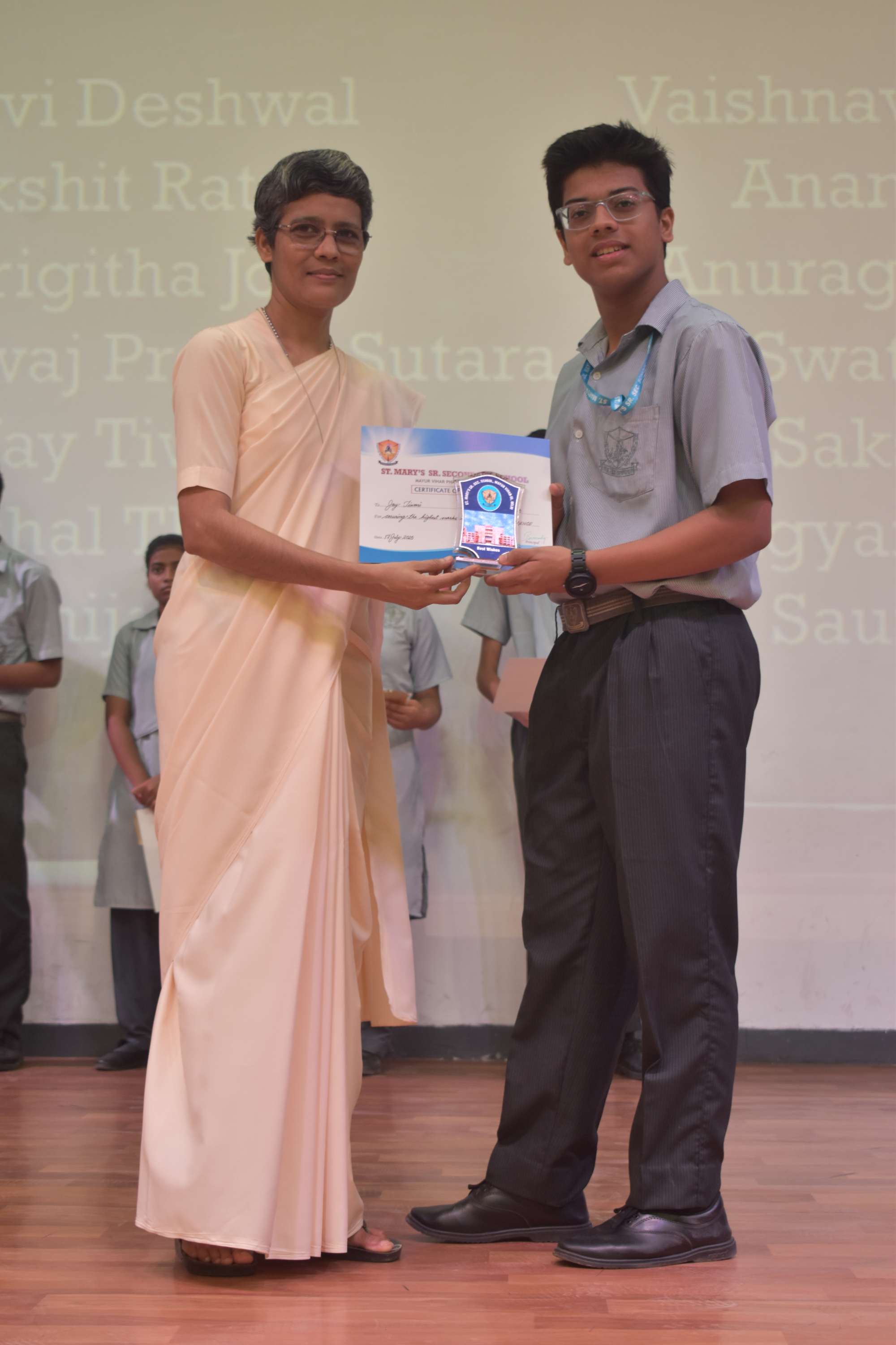 CLASS X & XII BOARD TOPPERS FELICITATION