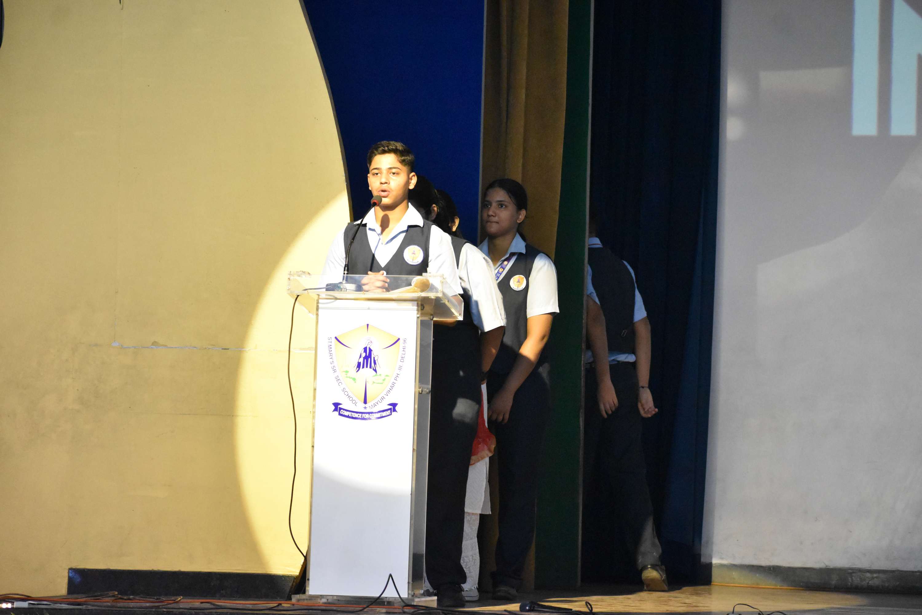 Gandhi Jayanti Assembly by Class 11B