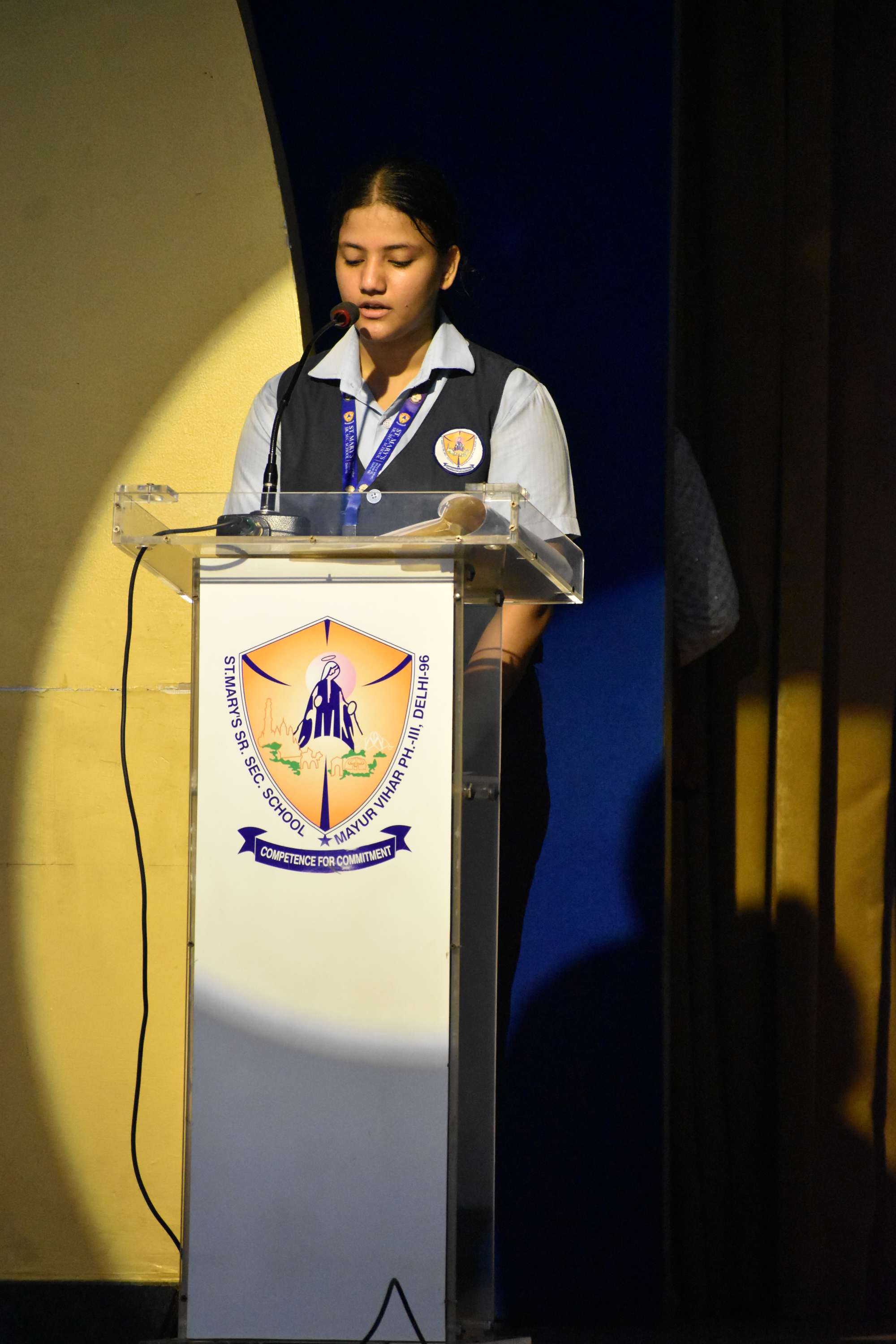 Gandhi Jayanti Assembly by Class 11B