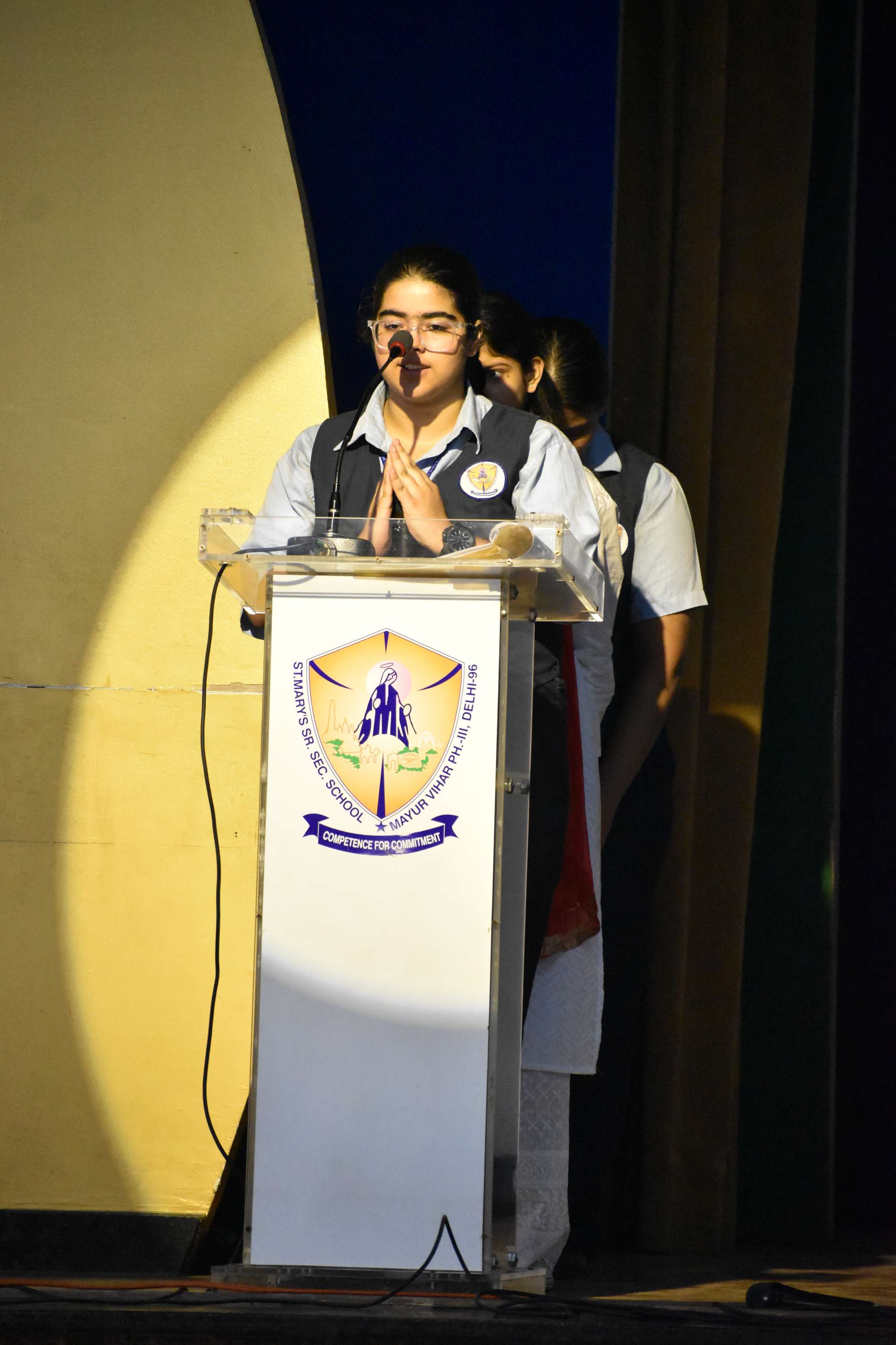 Gandhi Jayanti Assembly by Class 11B