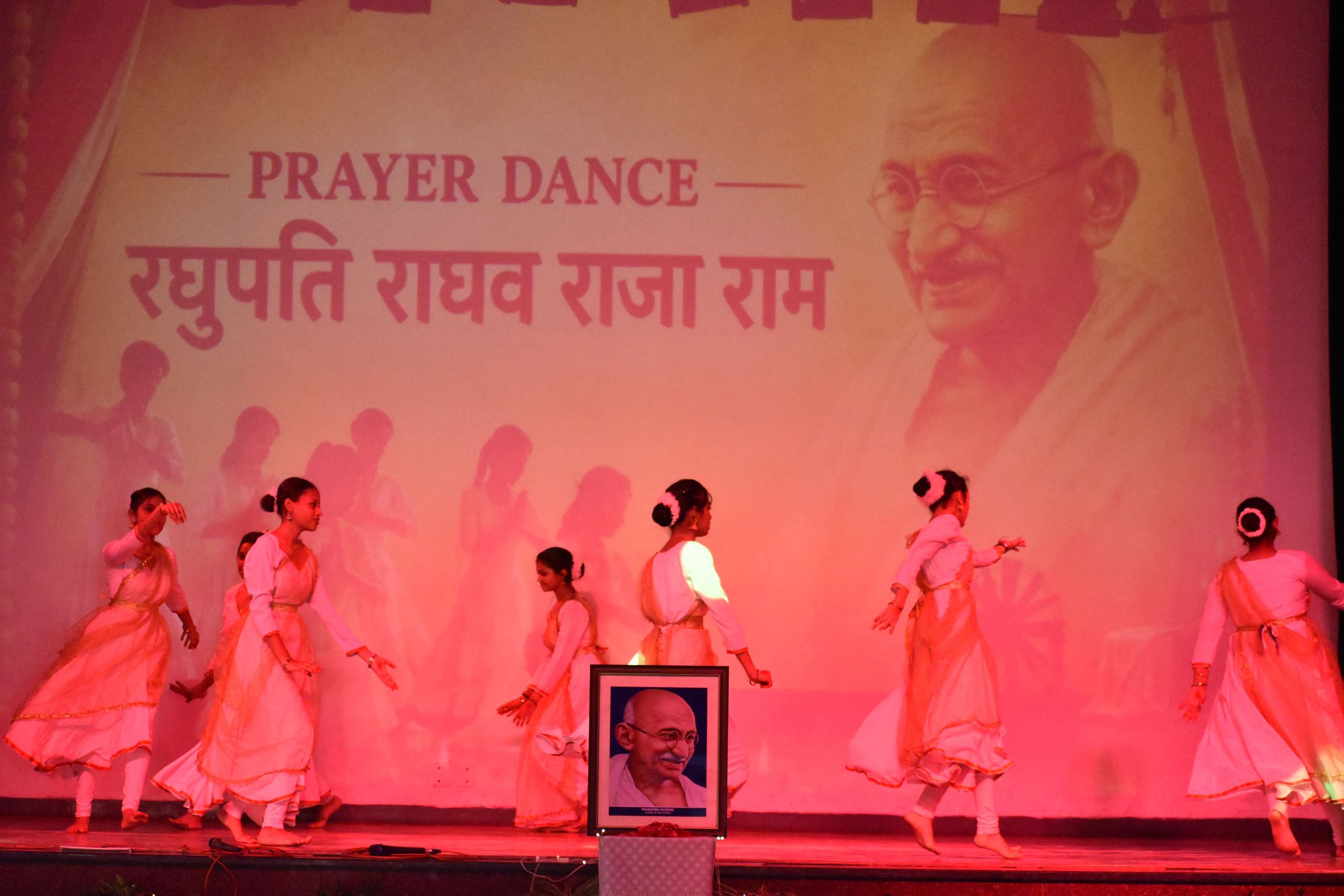 Gandhi Jayanti Assembly by Class 11B