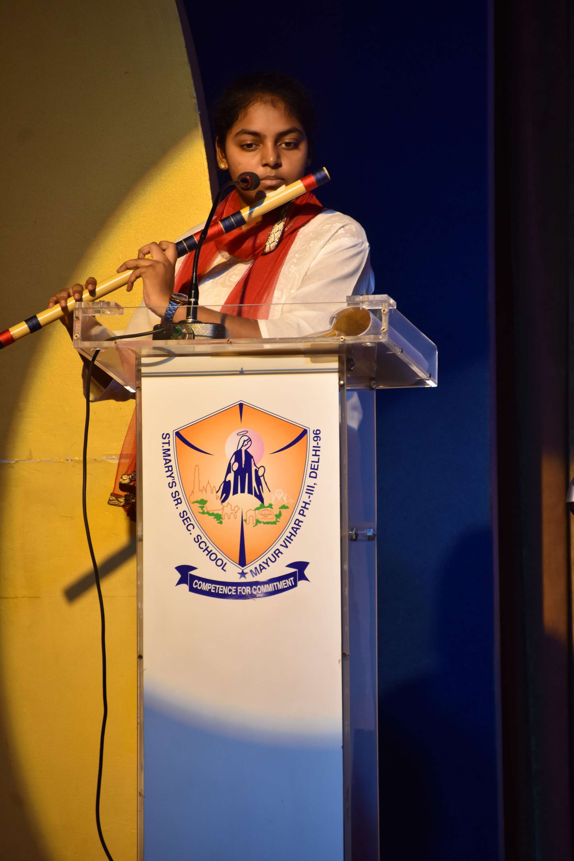 Gandhi Jayanti Assembly by Class 11B