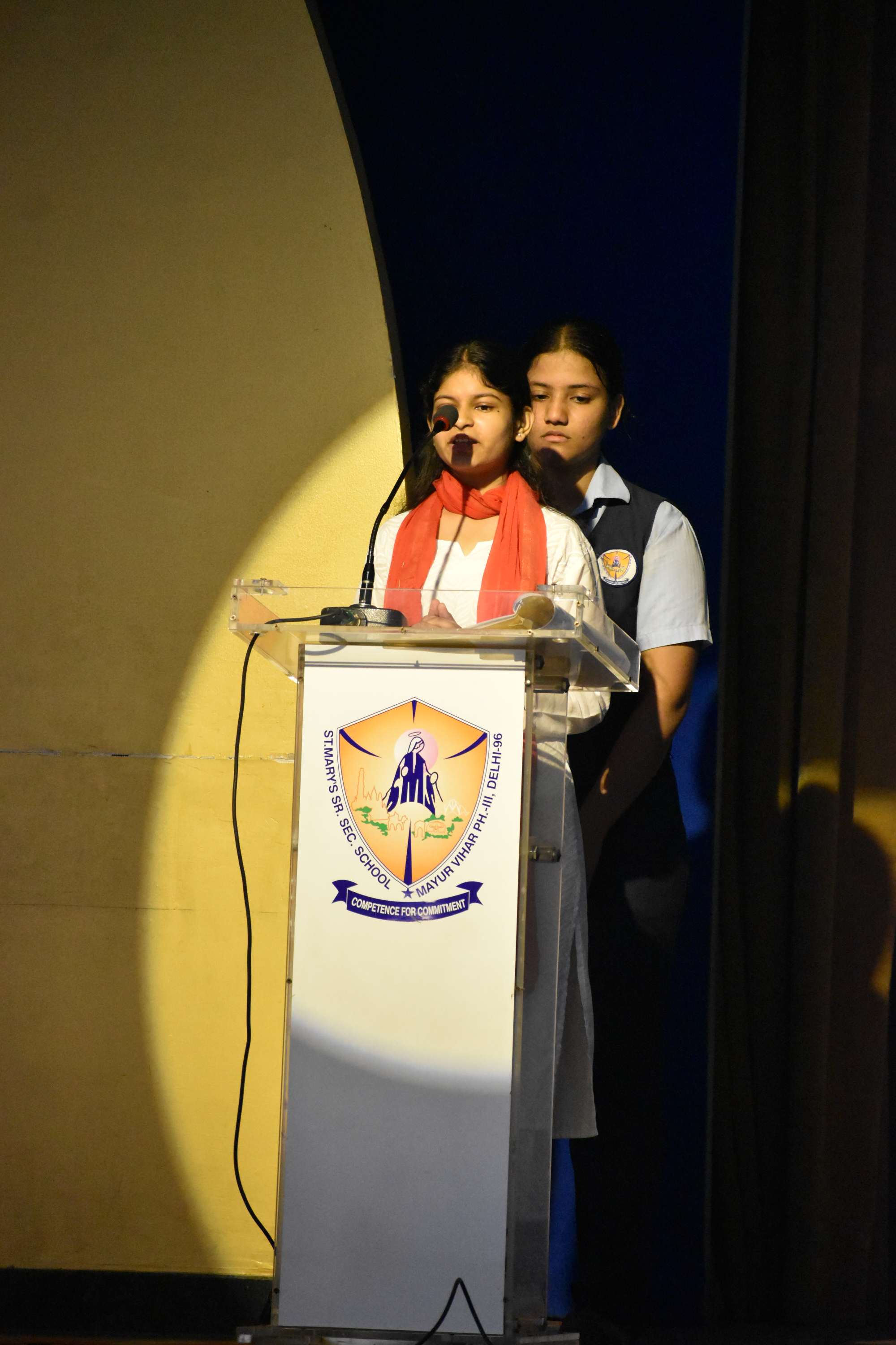 Gandhi Jayanti Assembly by Class 11B