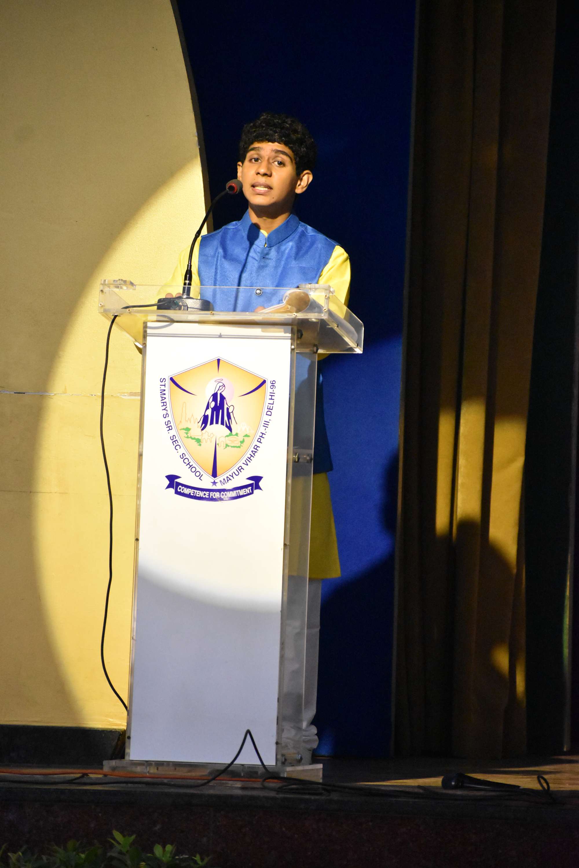 Gandhi Jayanti Assembly by Class 11B