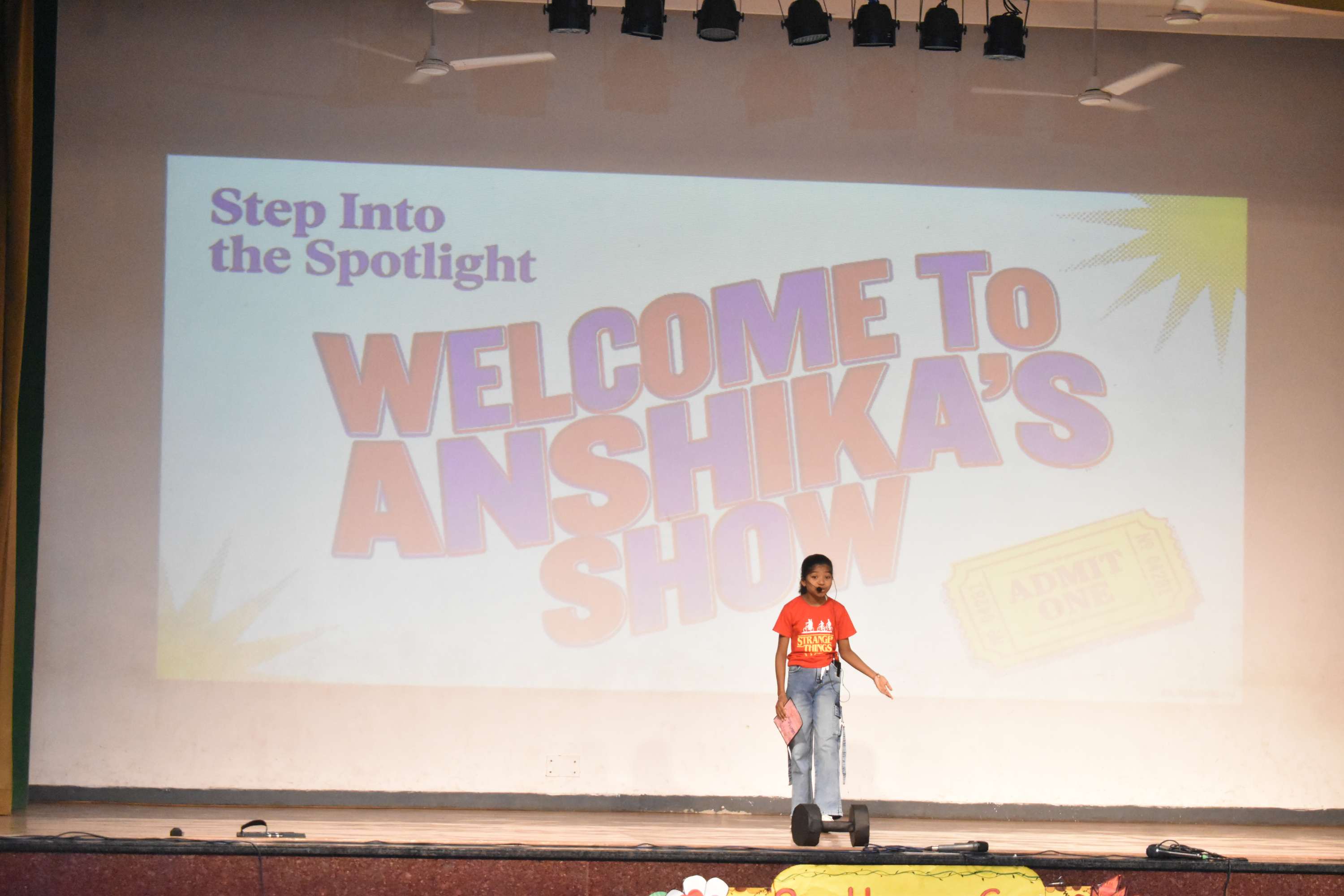Assembly by Class 7C on Importance of Reading Habit