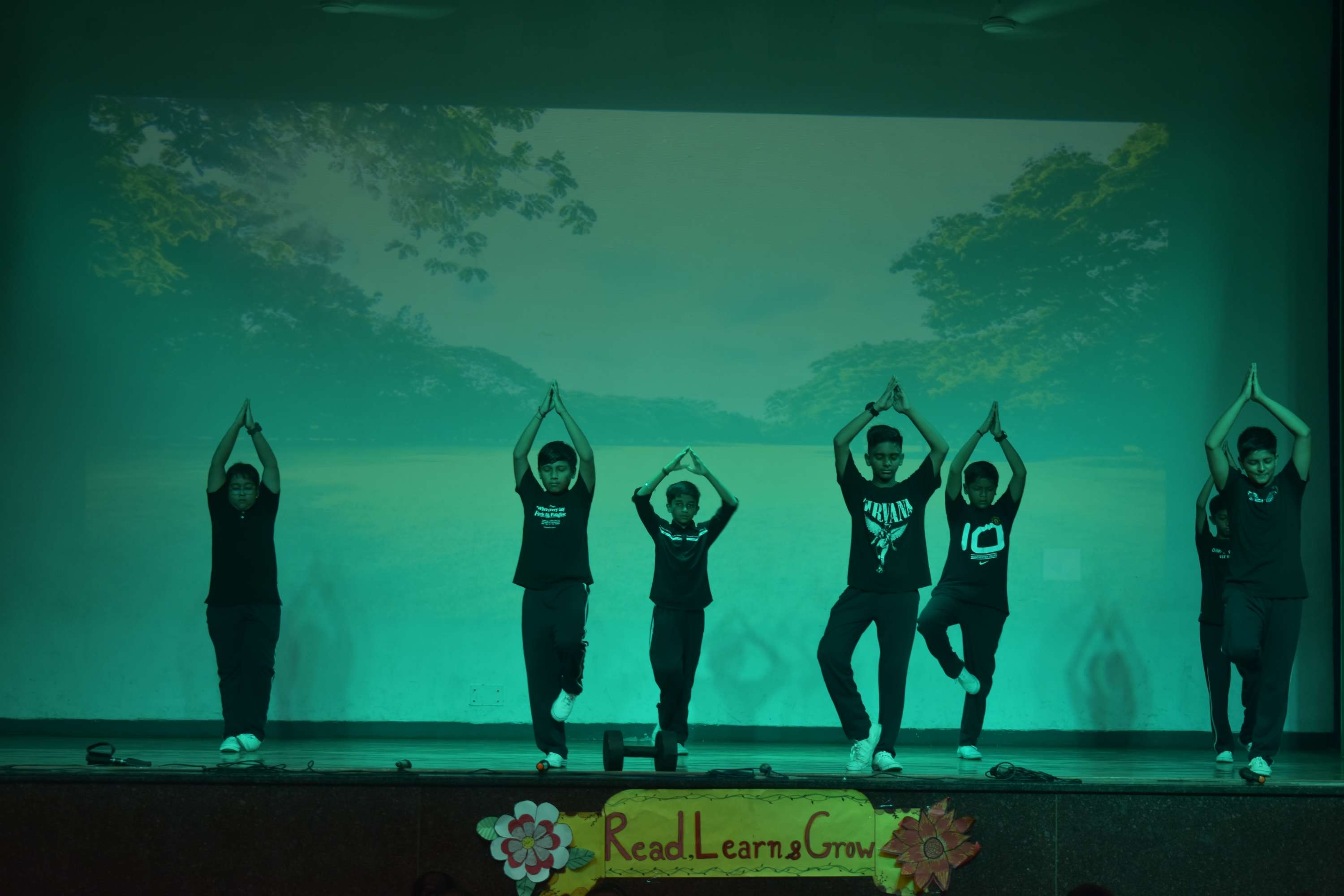 Assembly by Class 7C on Importance of Reading Habit