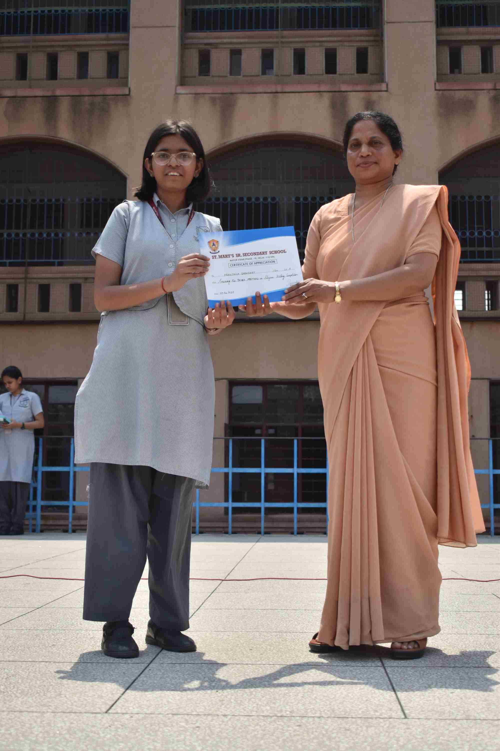 Prize Distribution - Event Date 8 May 2025