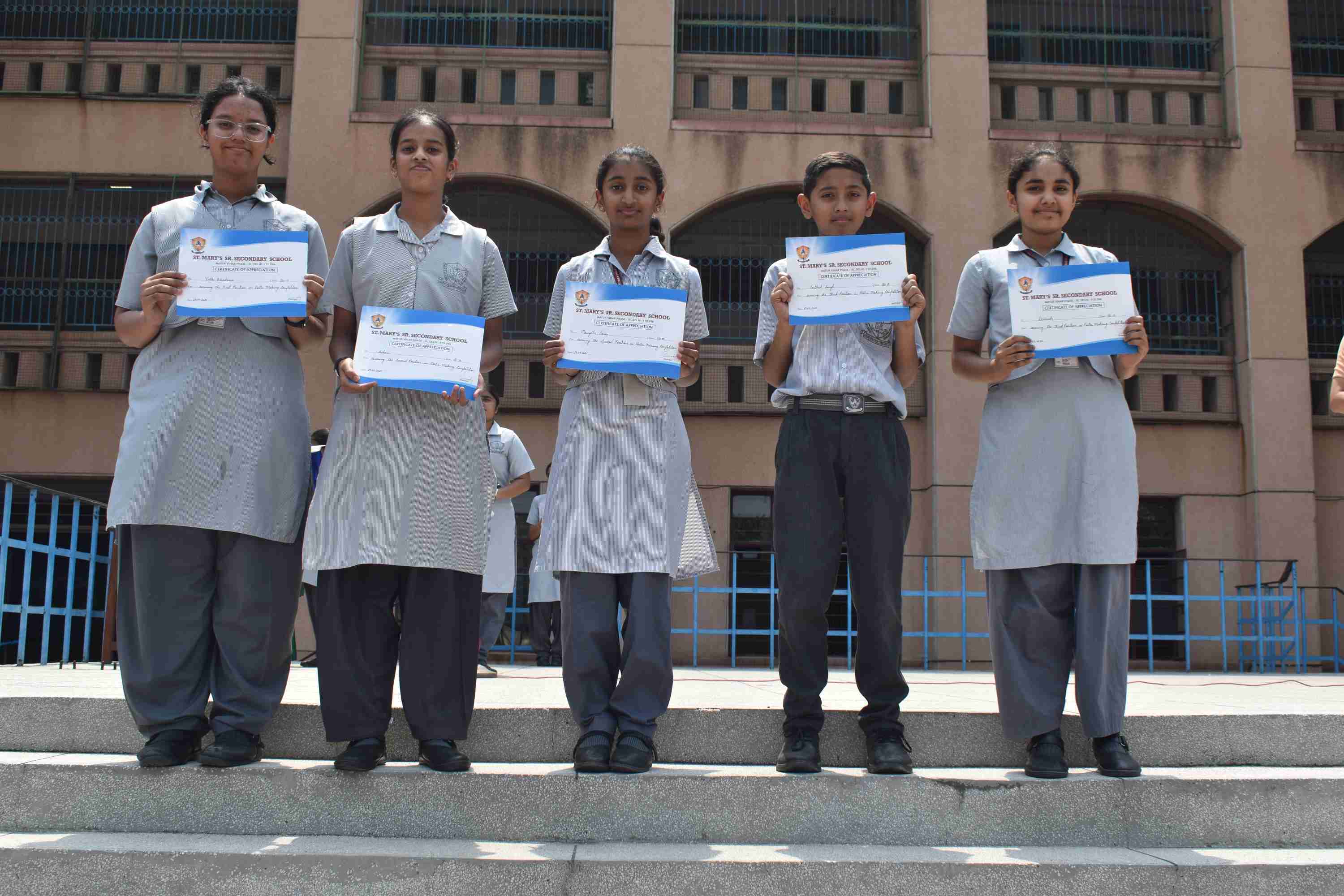 Prize Distribution - Event Date 8 May 2025