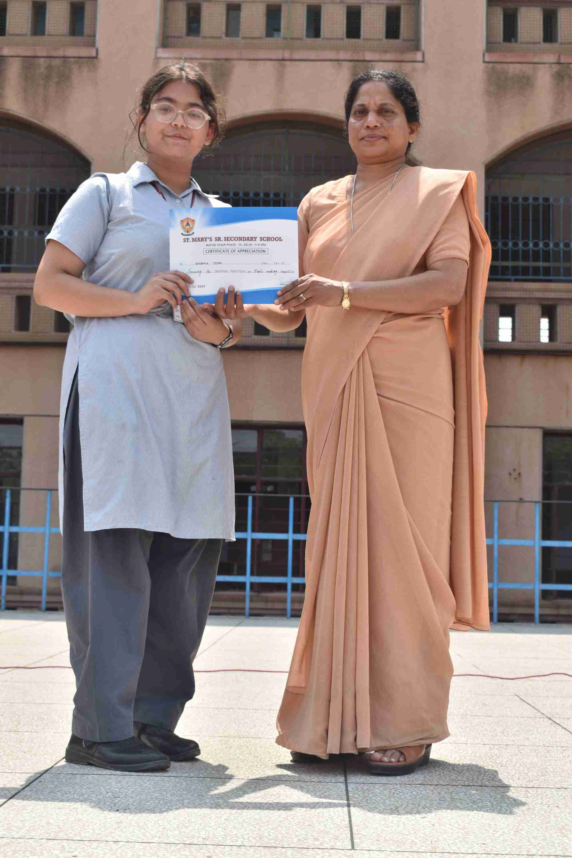 St. Mary's Sr. Sec. School, Mayur Vihar