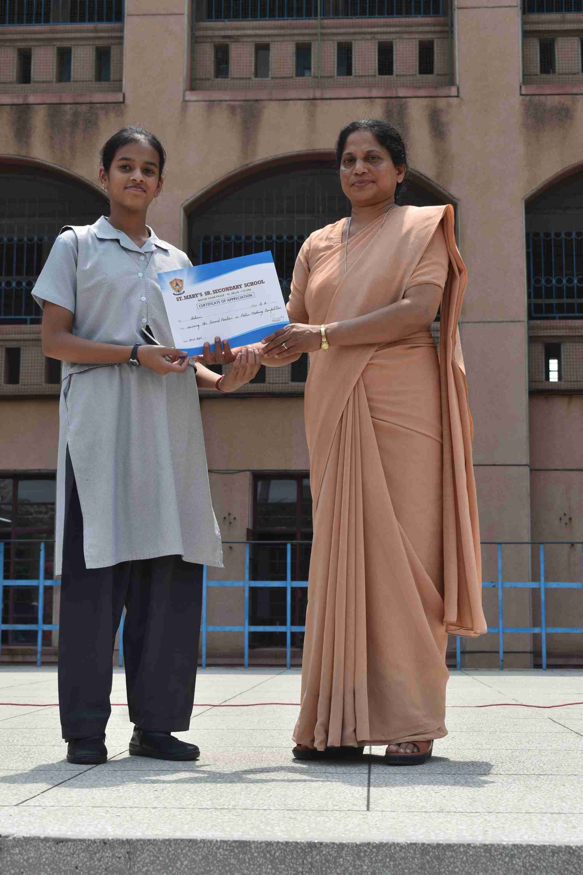 Prize Distribution - Event Date 8 May 2025