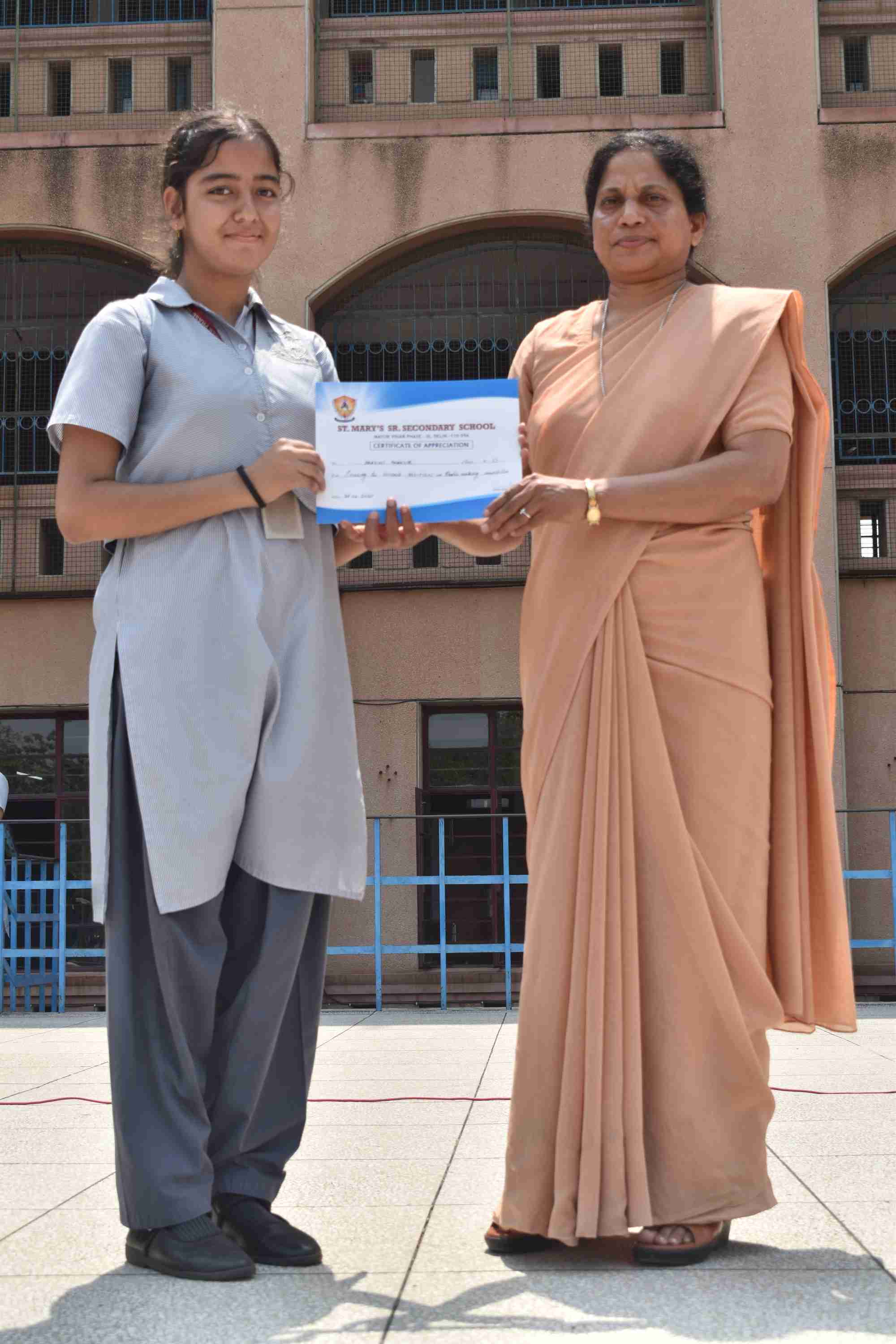 St. Mary's Sr. Sec. School, Mayur Vihar