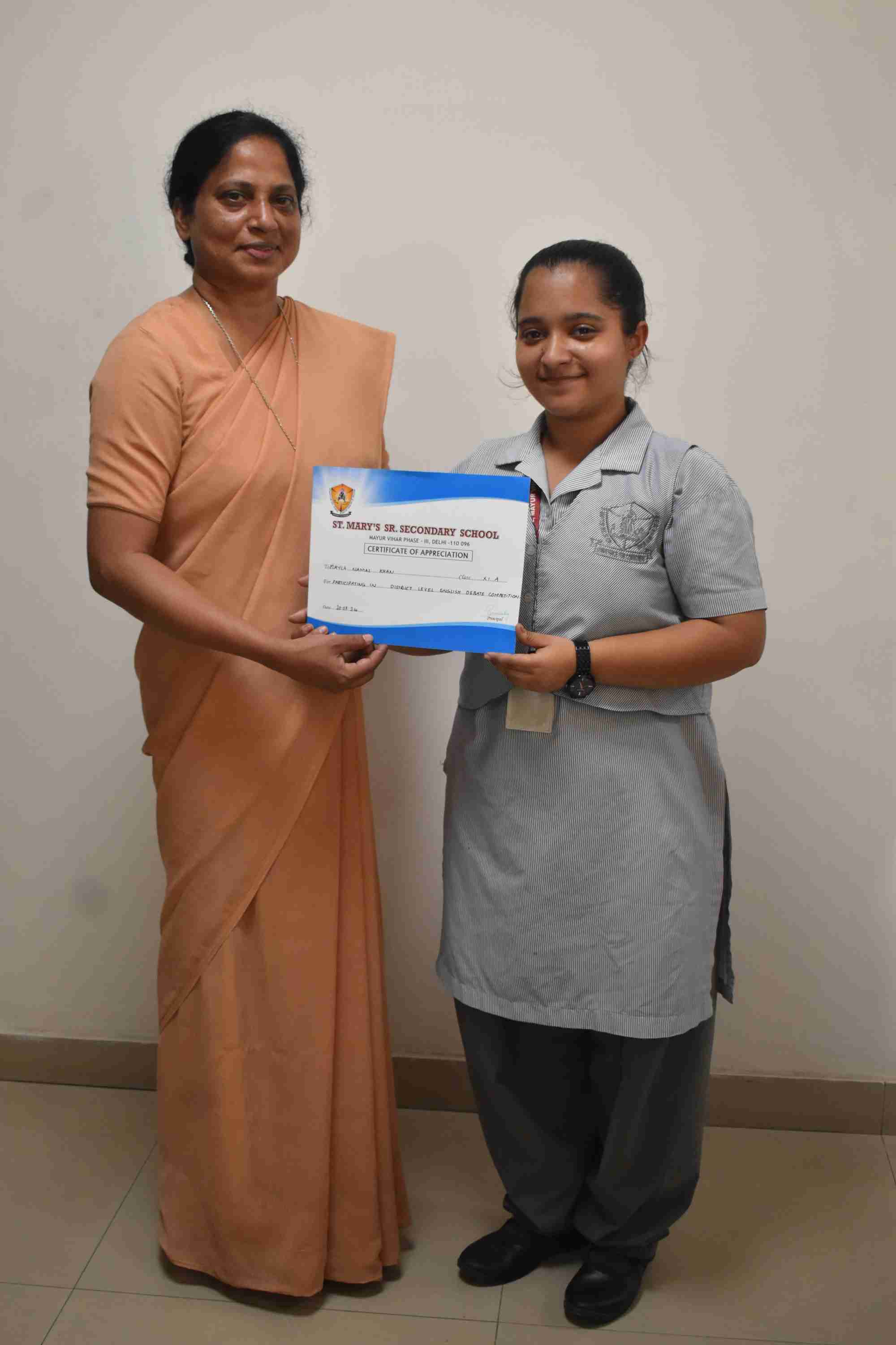 Prize Distribution - Event Date 8 May 2025
