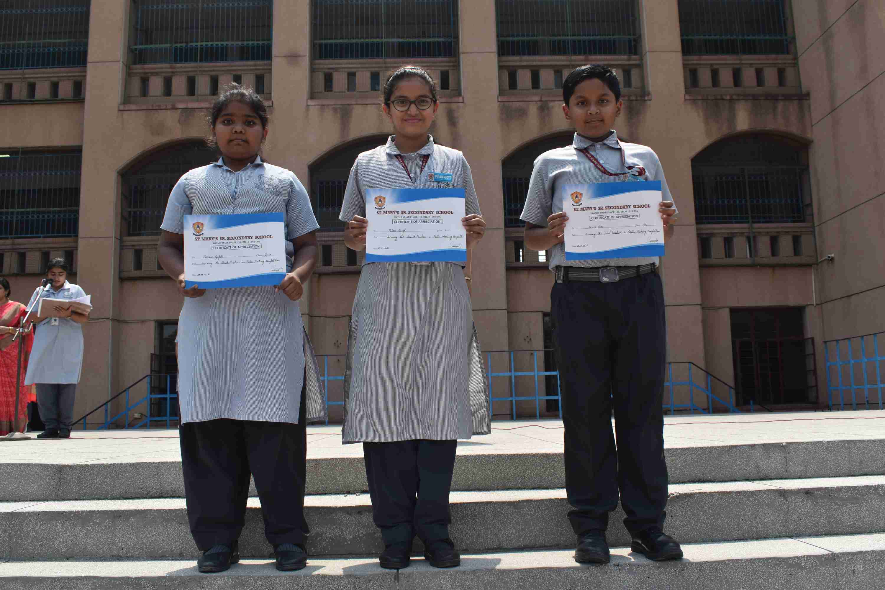 Prize Distribution - Event Date 8 May 2025