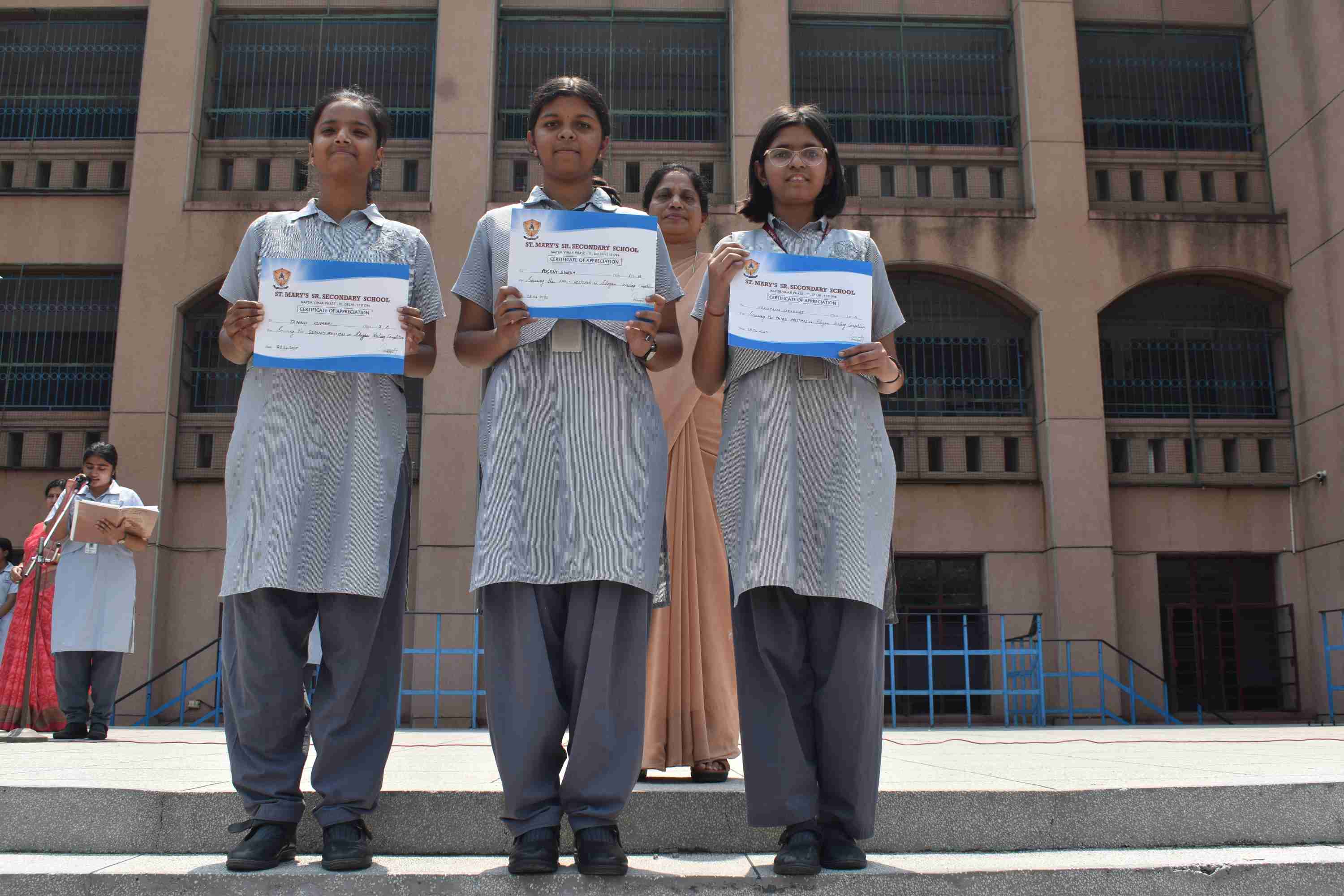Prize Distribution - Event Date 8 May 2025