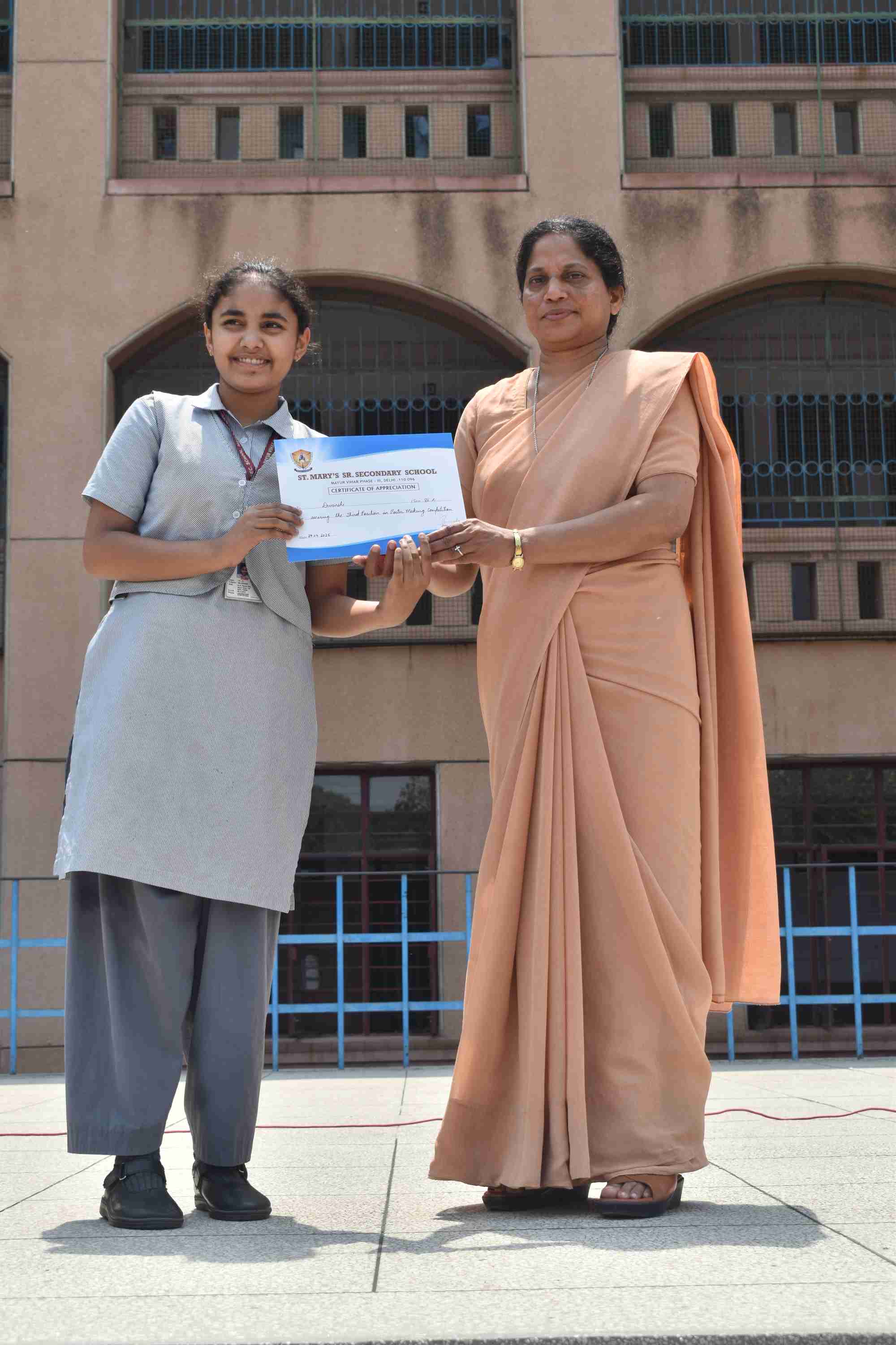 Prize Distribution - Event Date 8 May 2025