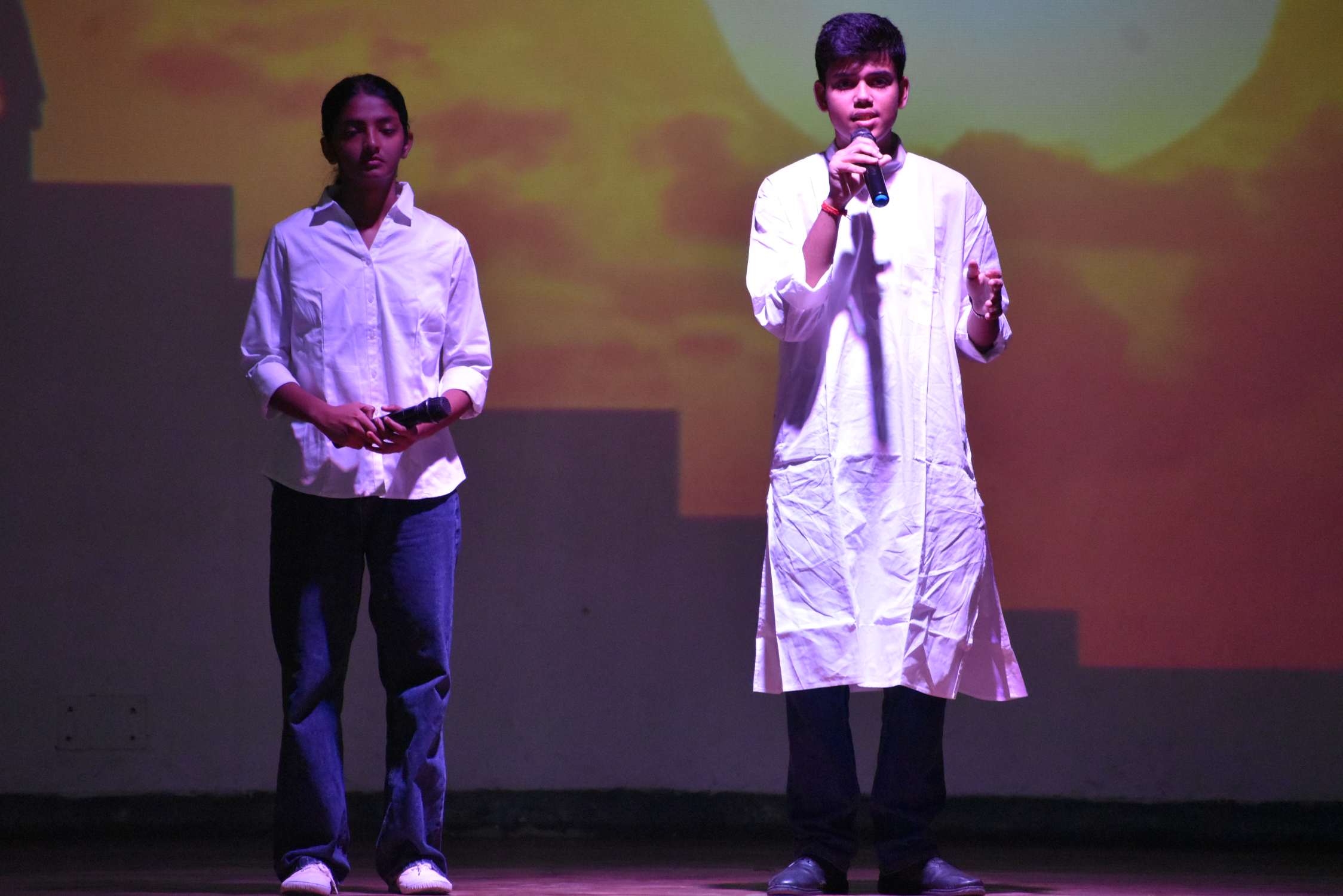 New Beginning Assembly by Class XII-A