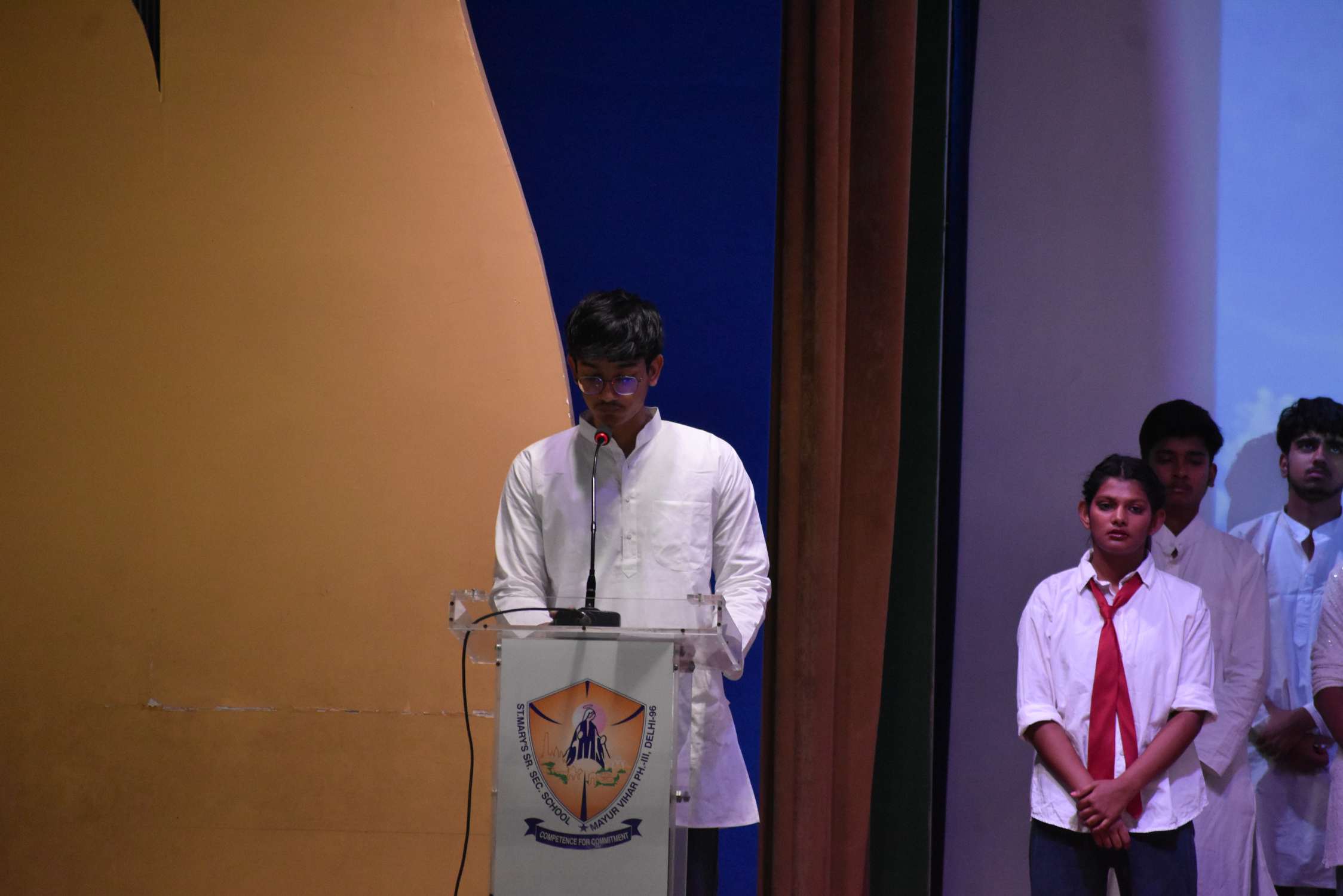 New Beginning Assembly by Class XII-A