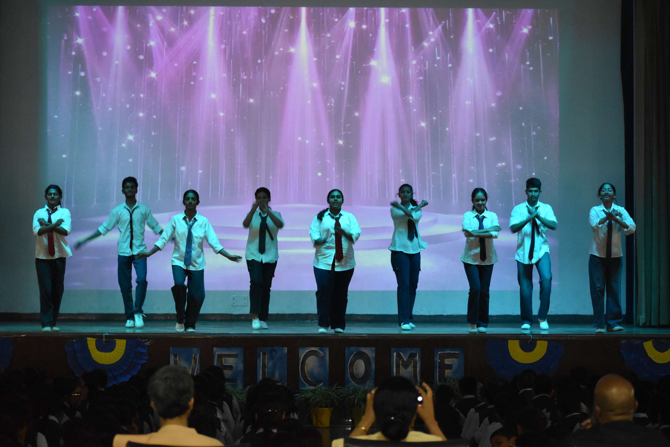 New Beginning Assembly by Class XII-A