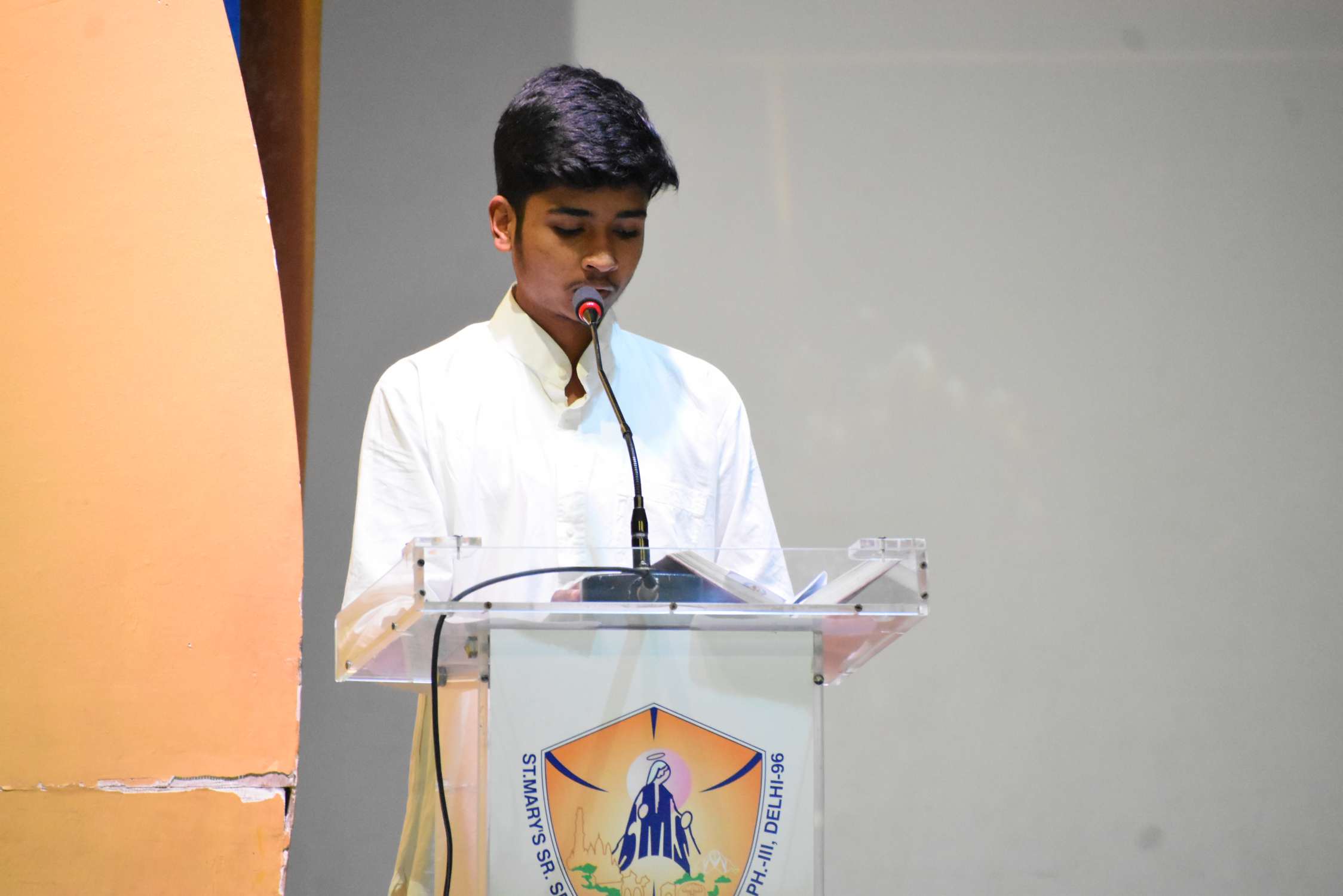 New Beginning Assembly by Class XII-A