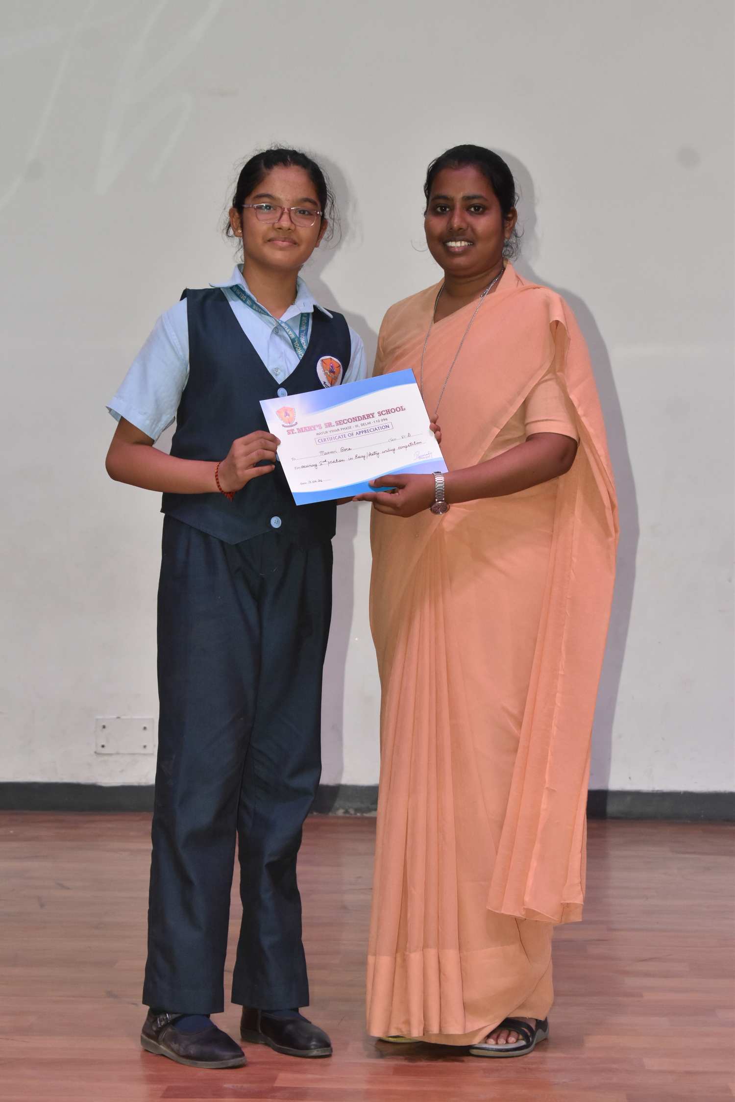 Prize Distribution