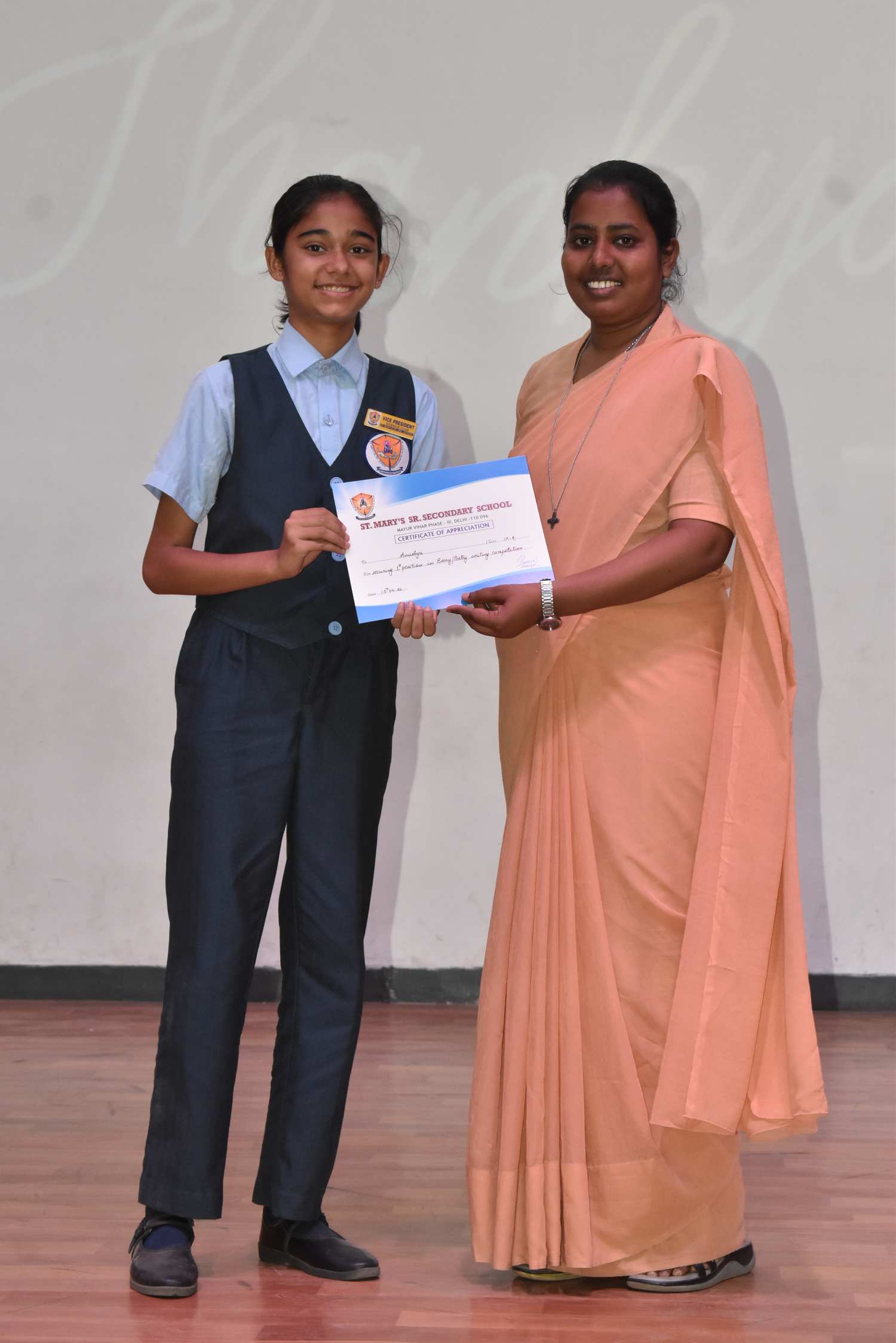 Prize Distribution