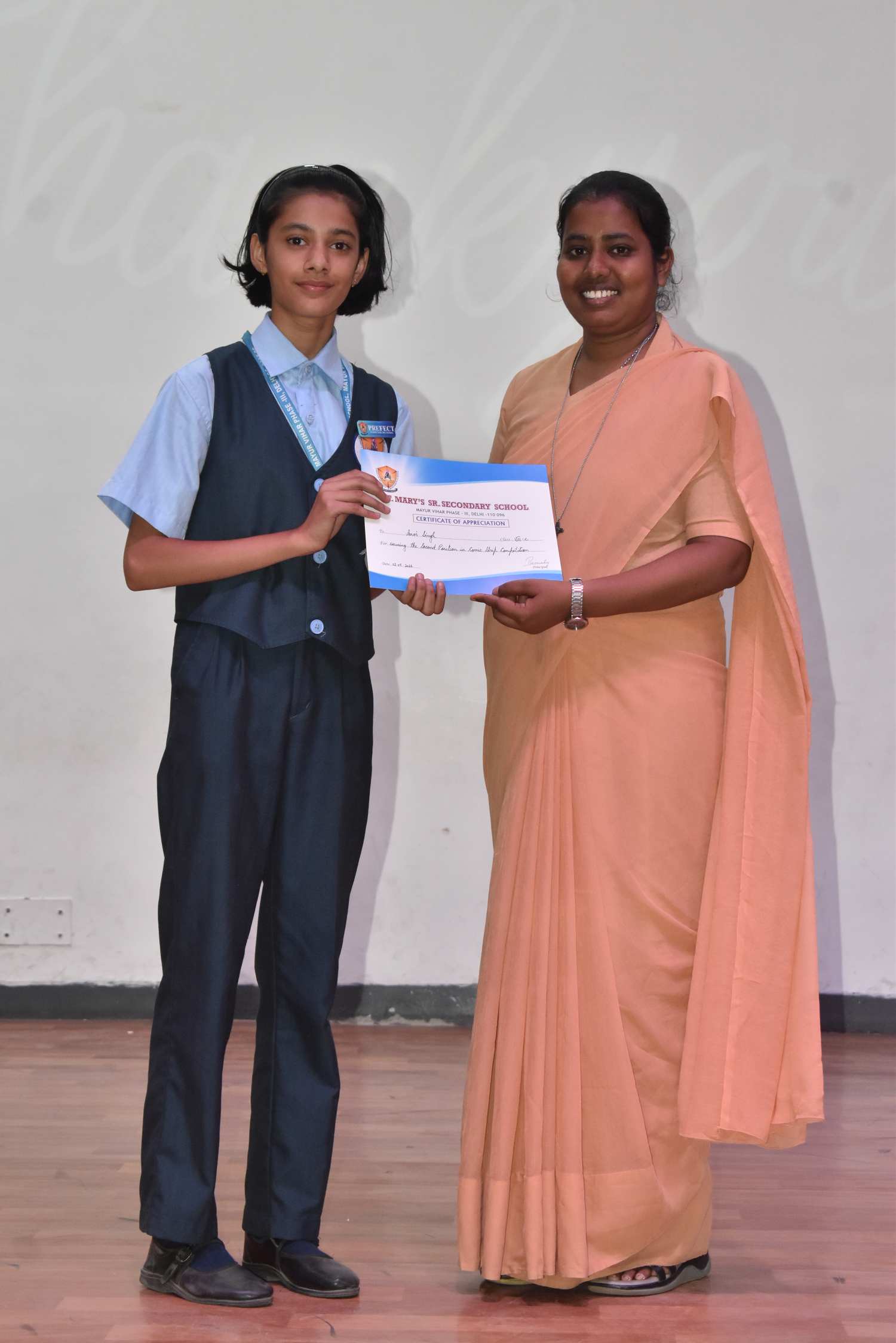 Prize Distribution