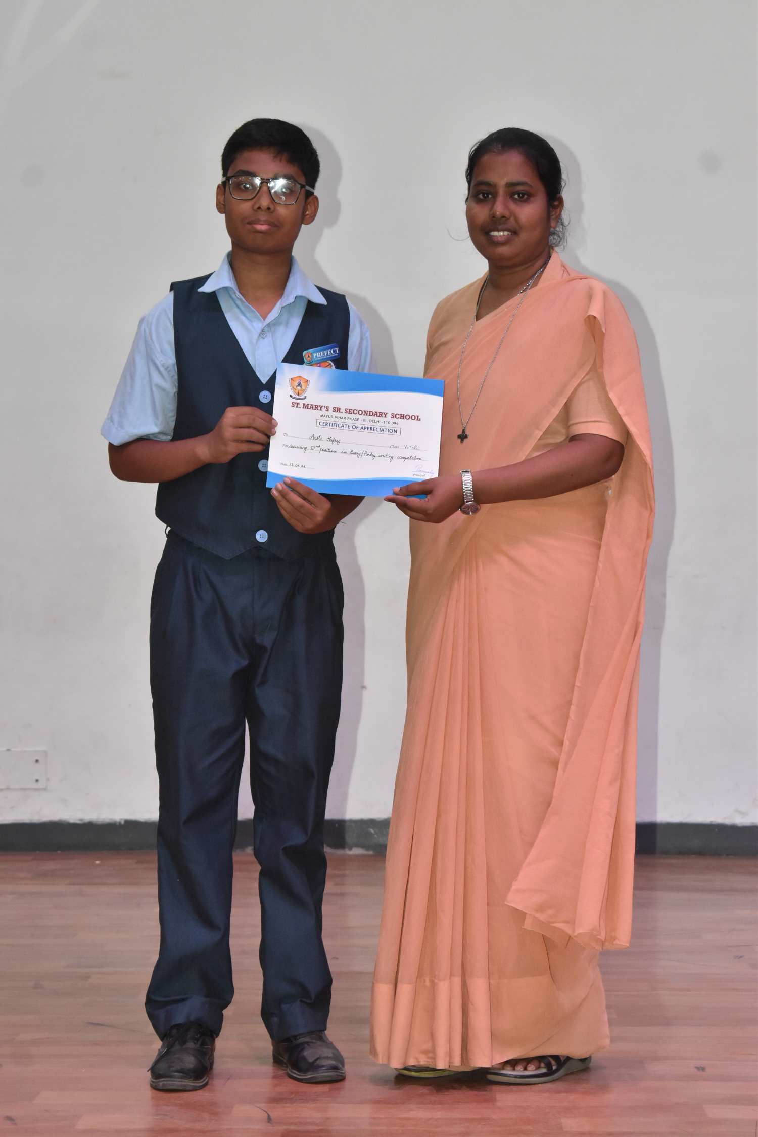 Prize Distribution